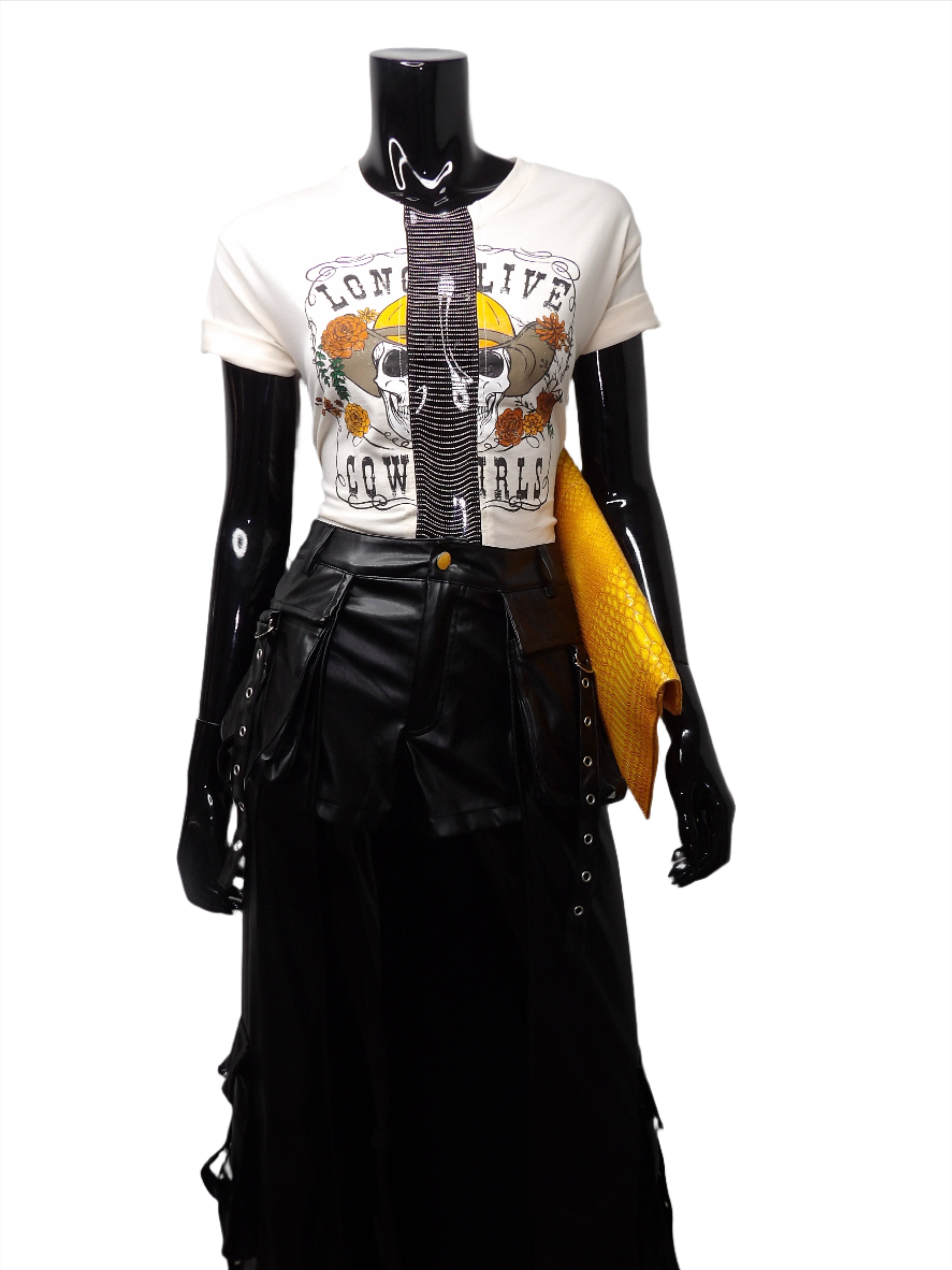 Long Live Cowgirls Crop Top