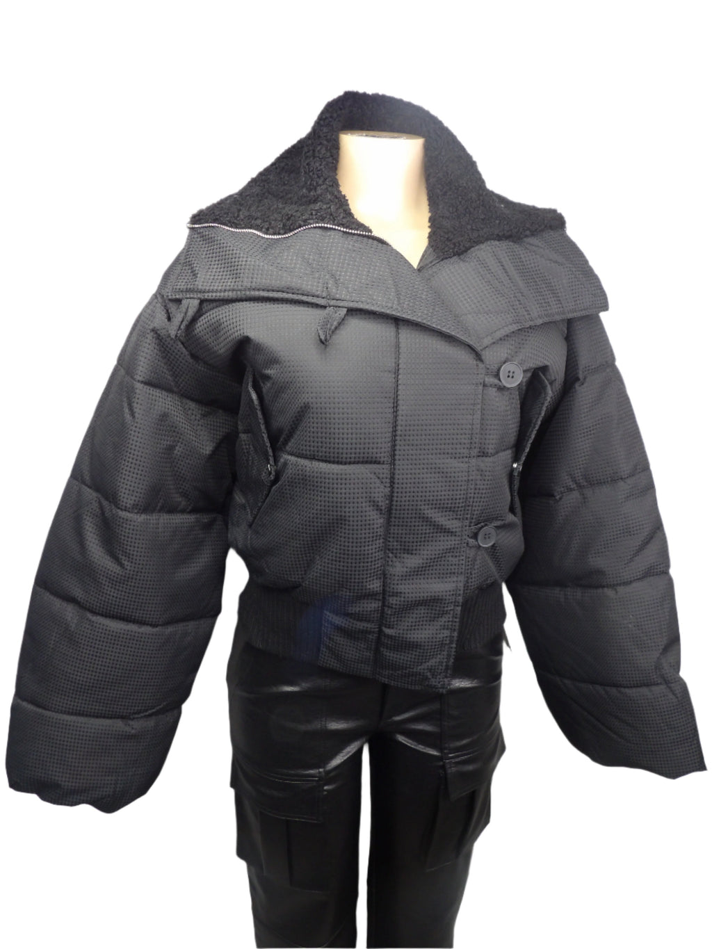 Cropped Puffer Jacket