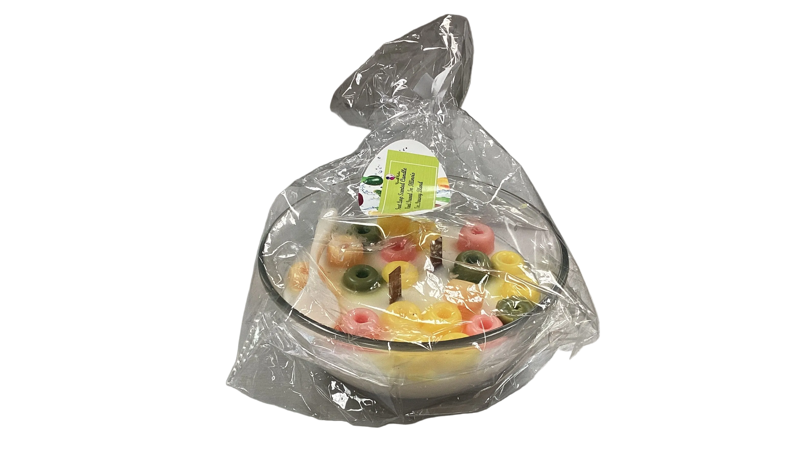 Fruit Loop Bowl Candle