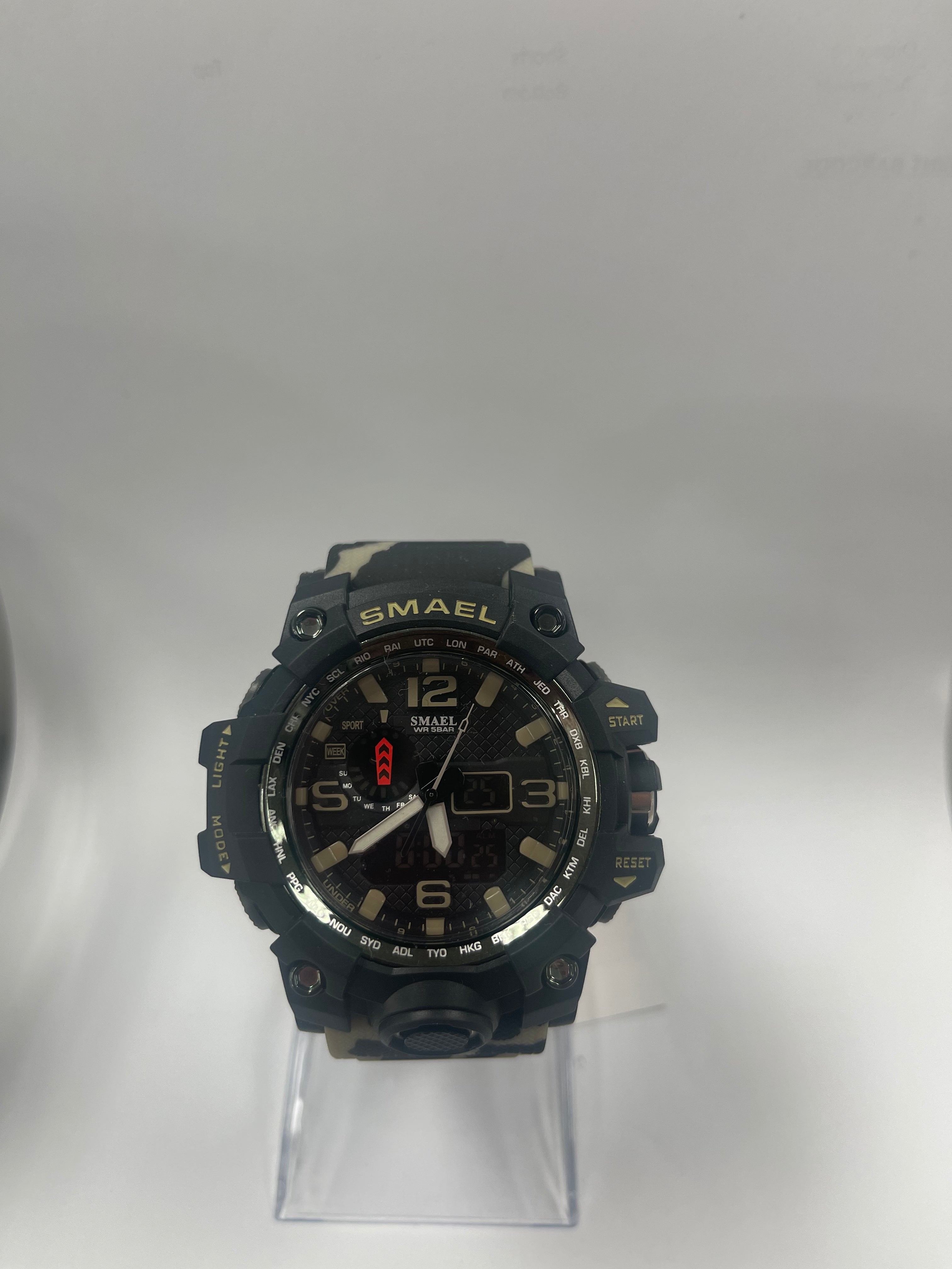 Military Camouflage Print Watch - Closet Space