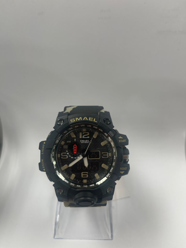 Military Camouflage Print Watch - Closet Space