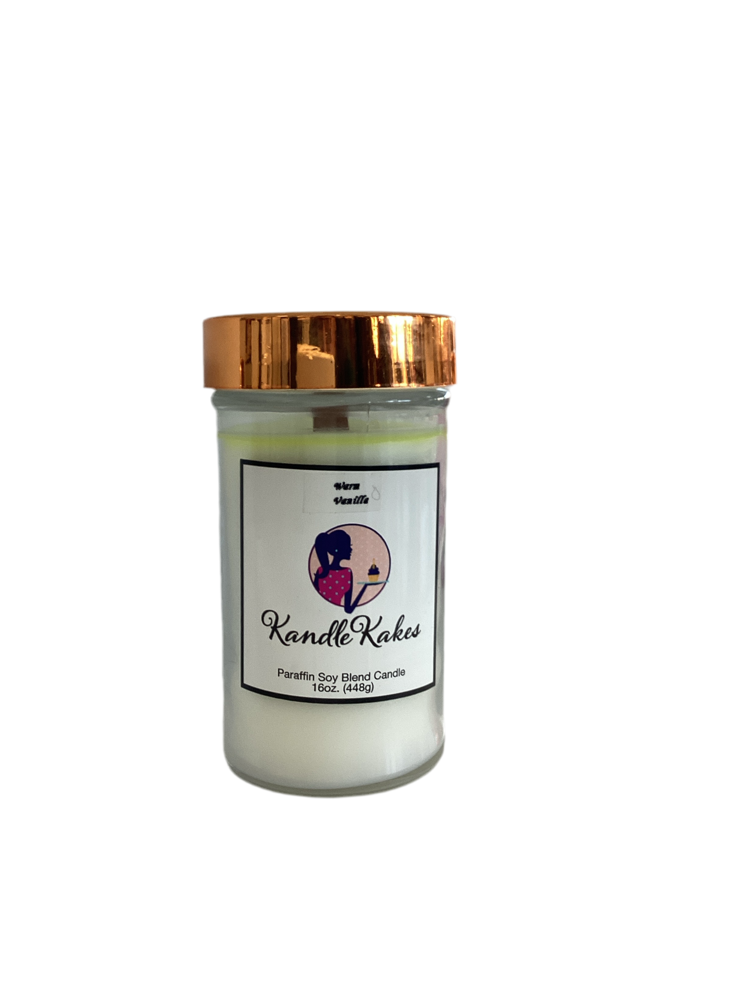 Warm Vanilla Tall Soy Candle