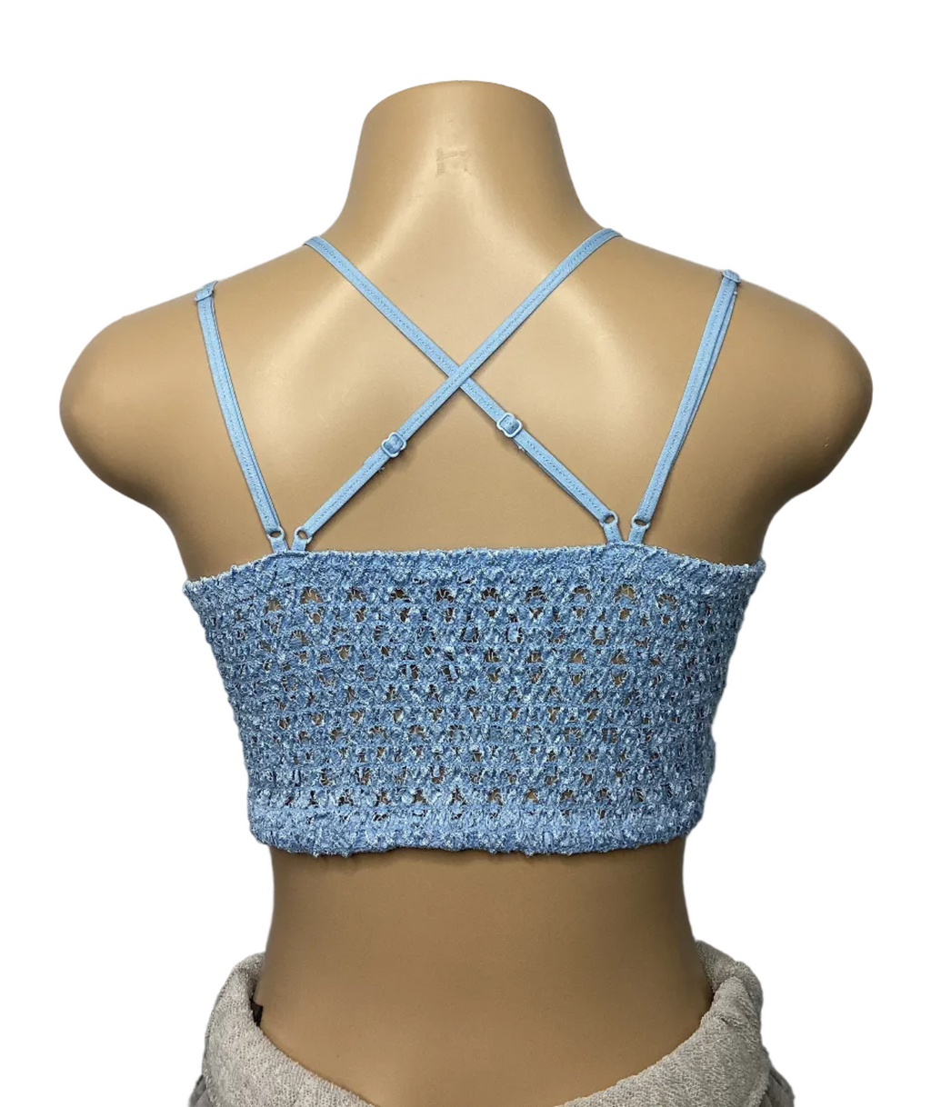 Curvy - Scalloped Lace Cami Bralette