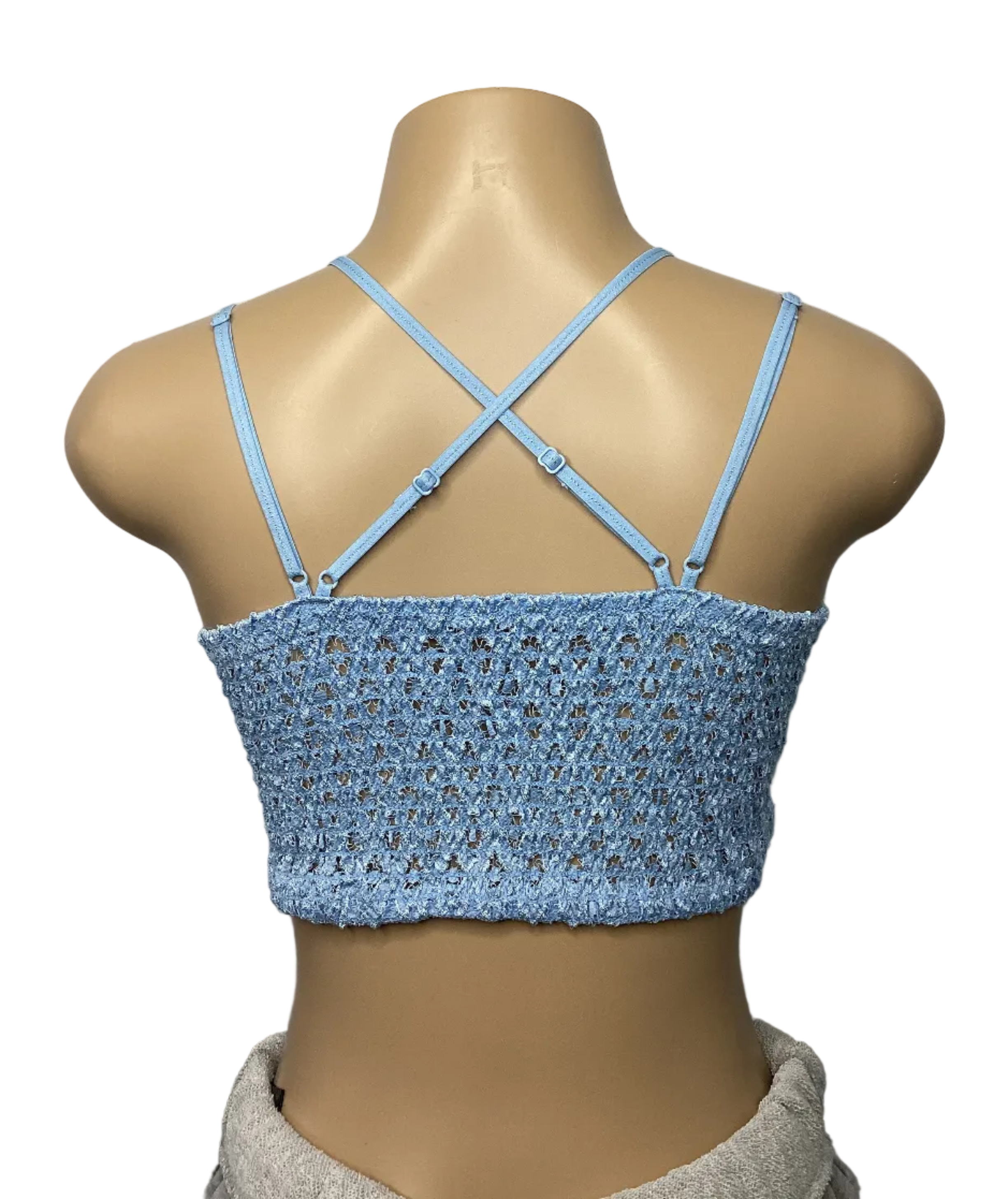 Curvy - Scalloped Lace Cami Bralette