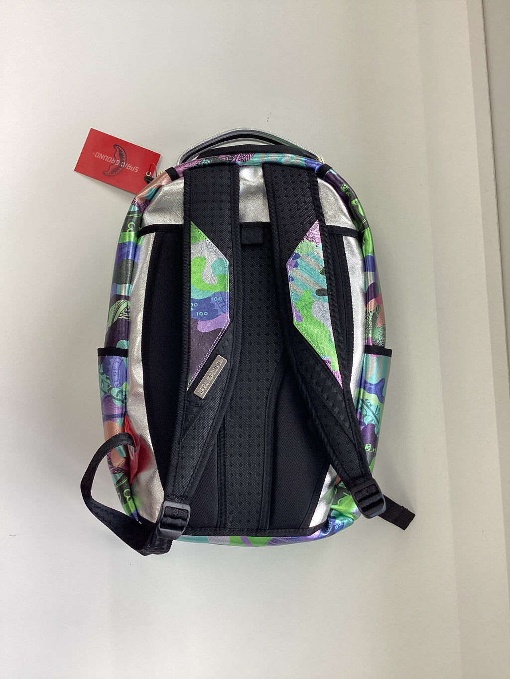 SPRAYGROUND Neon Camo Money DLXSV Backpack - Closet Space