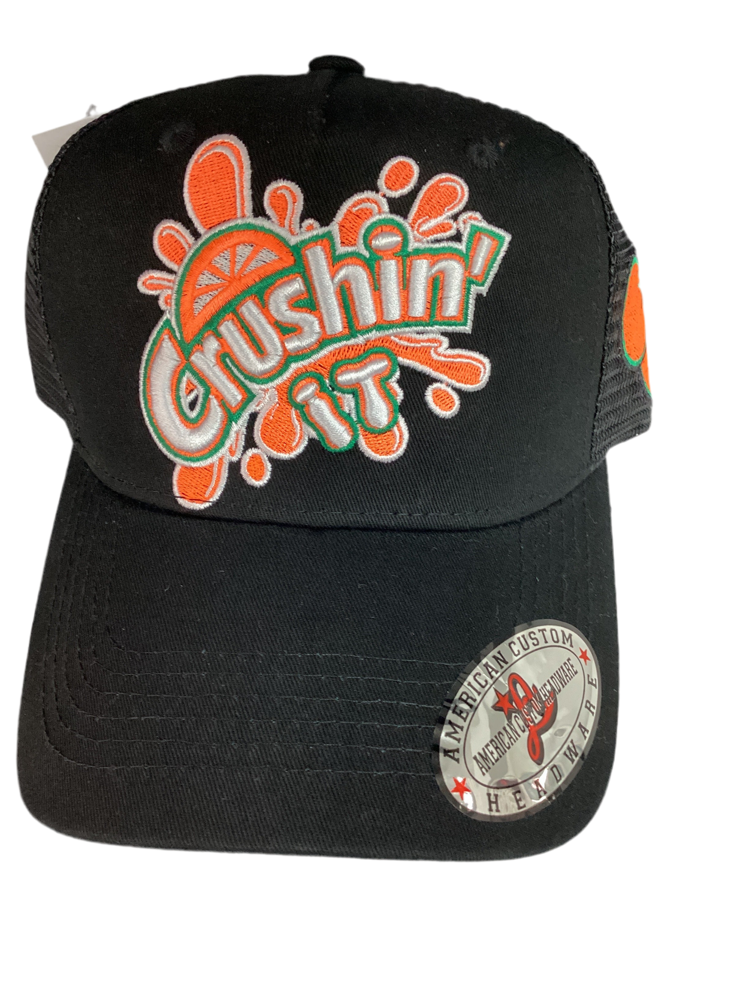 Crushin' It Orange Trucker Hat