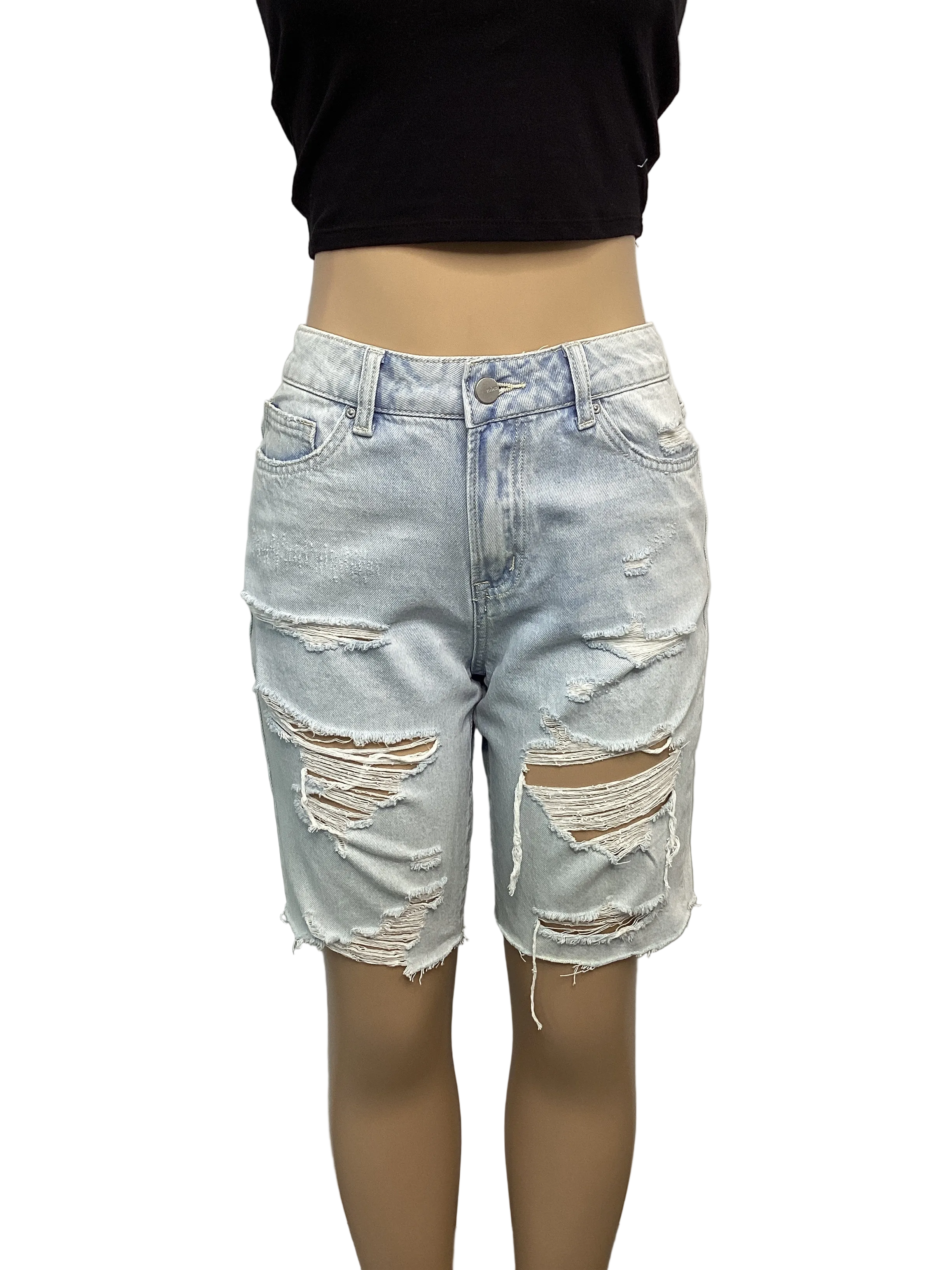 Rigid Bermuda Shorts