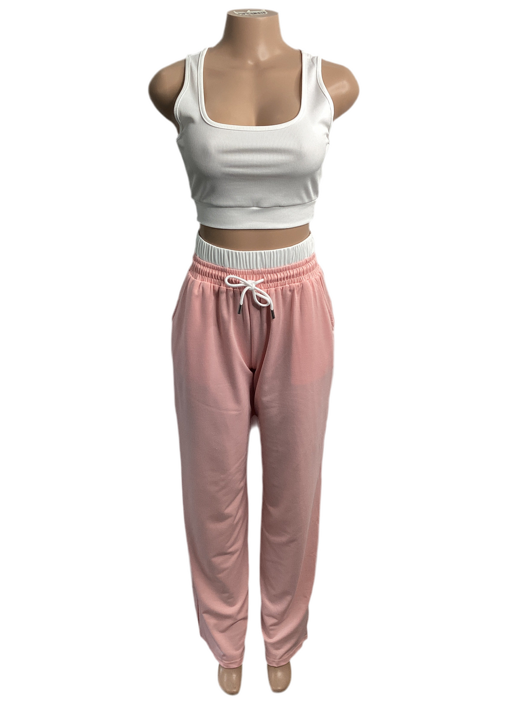 Athletic 2 Piece Sleeveless Set