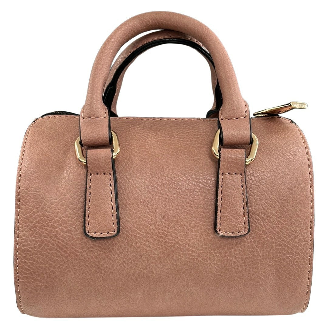 Mini Vegan Top Handle Handbag - Closet Space
