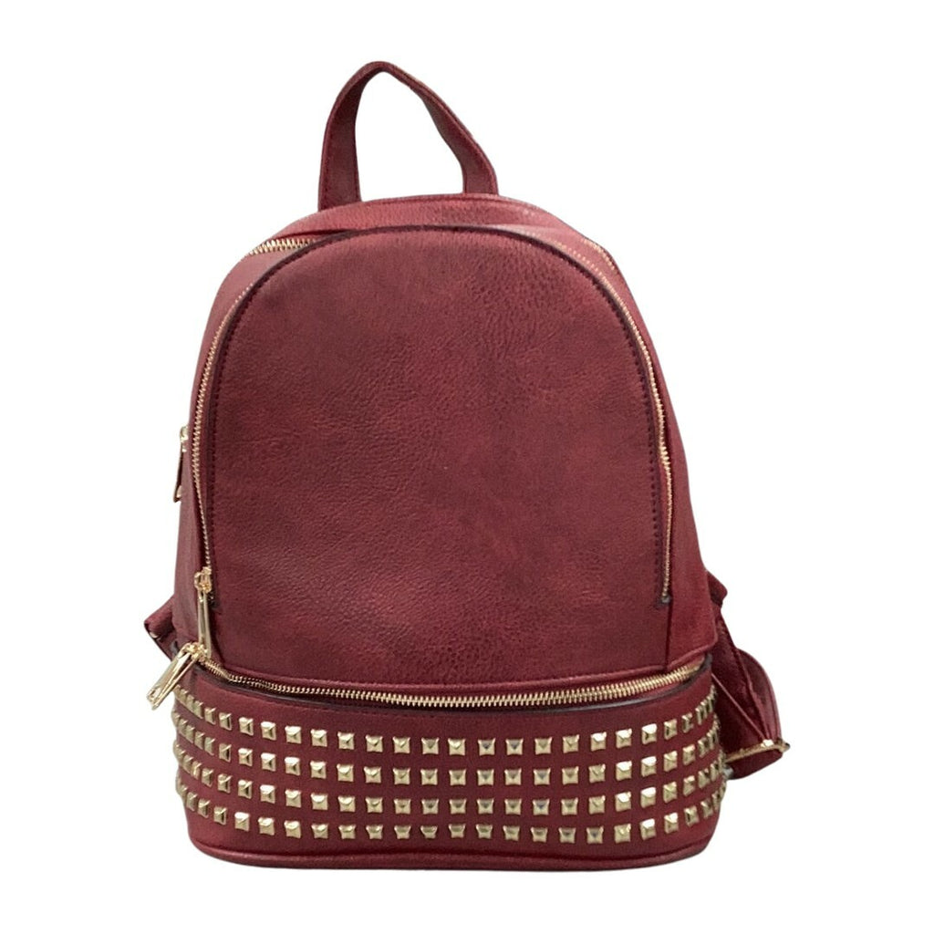 Studded Leather Backpack - Closet Space