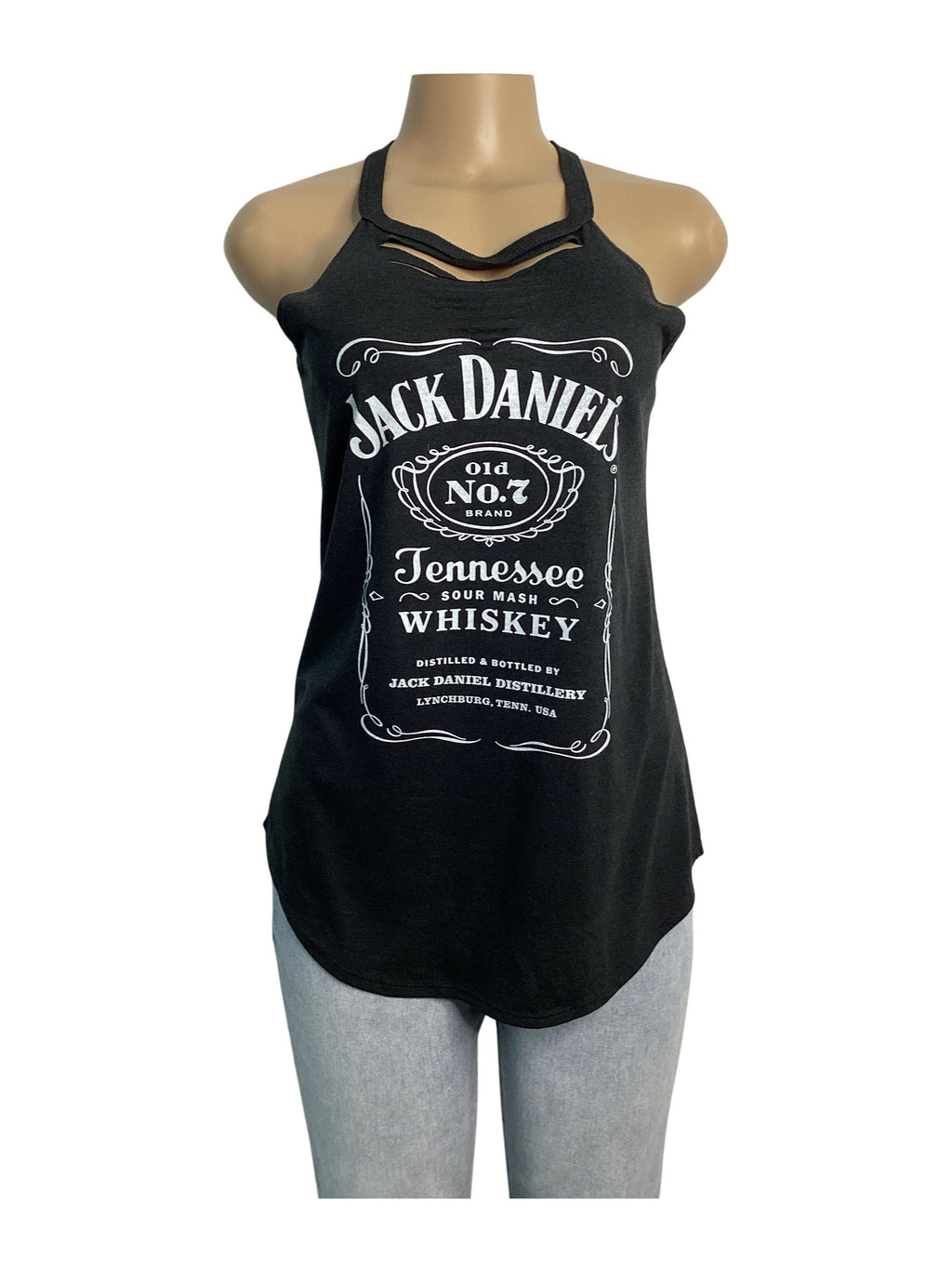 Distressed Jack Daniels Tank Top - Closet Space