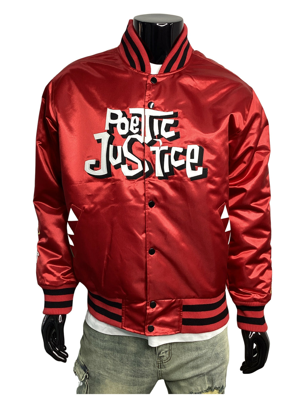 Poetic Justice Bomber Varsity Jacket - Closet Space