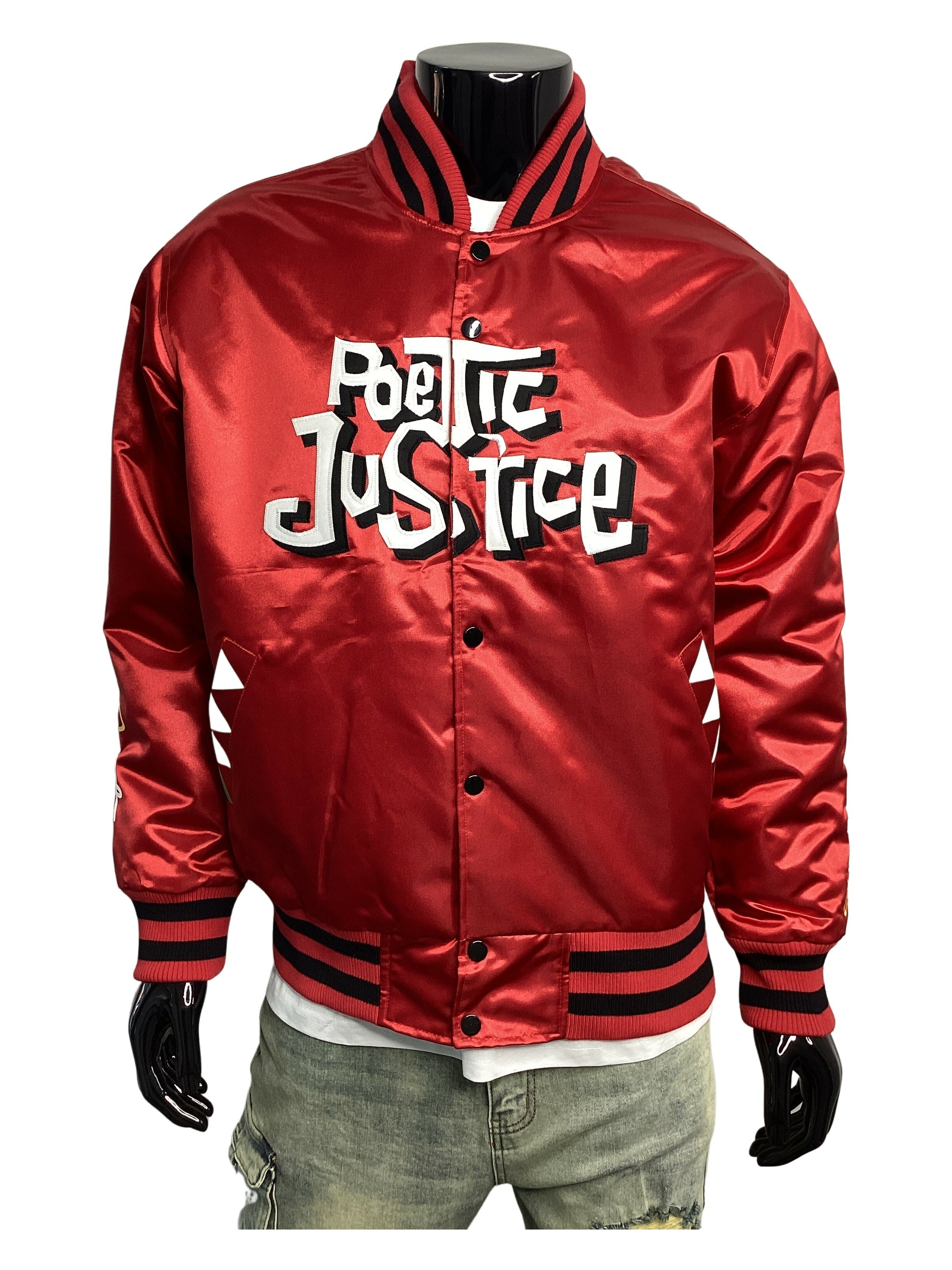 Poetic Justice Bomber Varsity Jacket - Closet Space