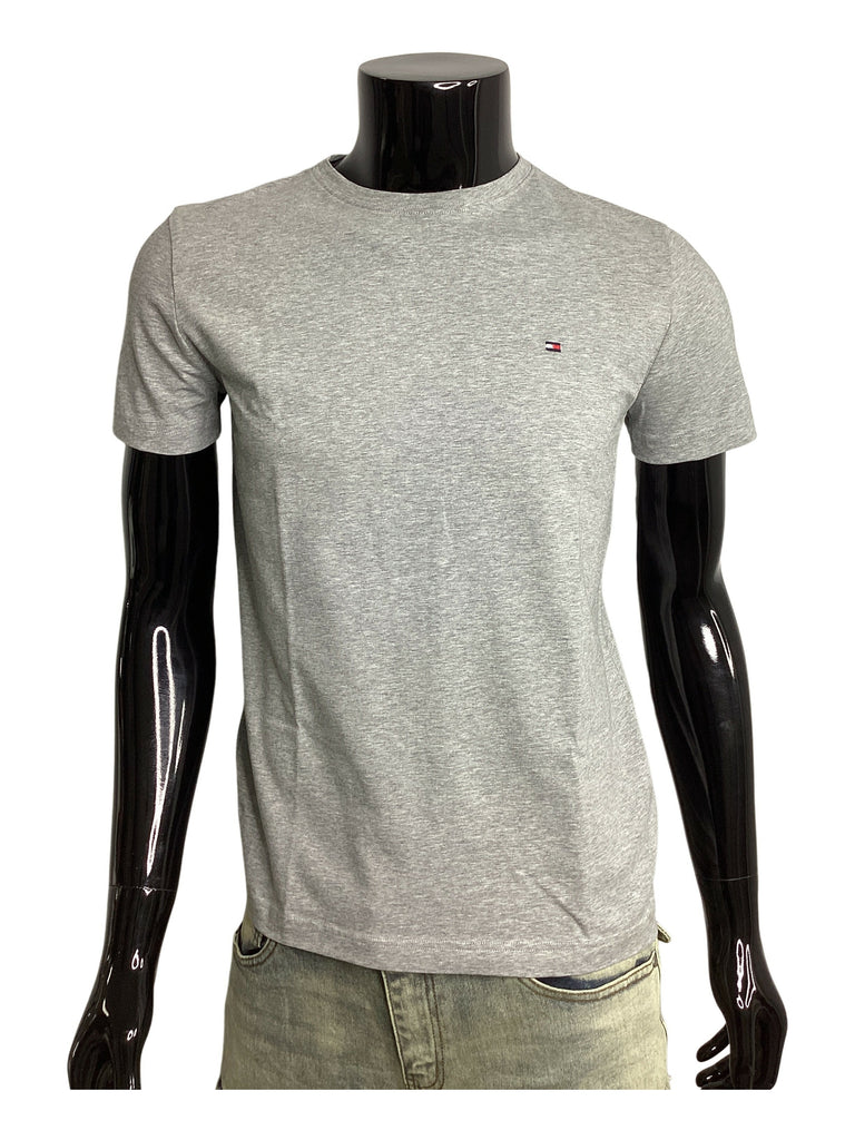 TOMMY HILFIGER Fitted Crew Neck T-Shirt - Closet Space