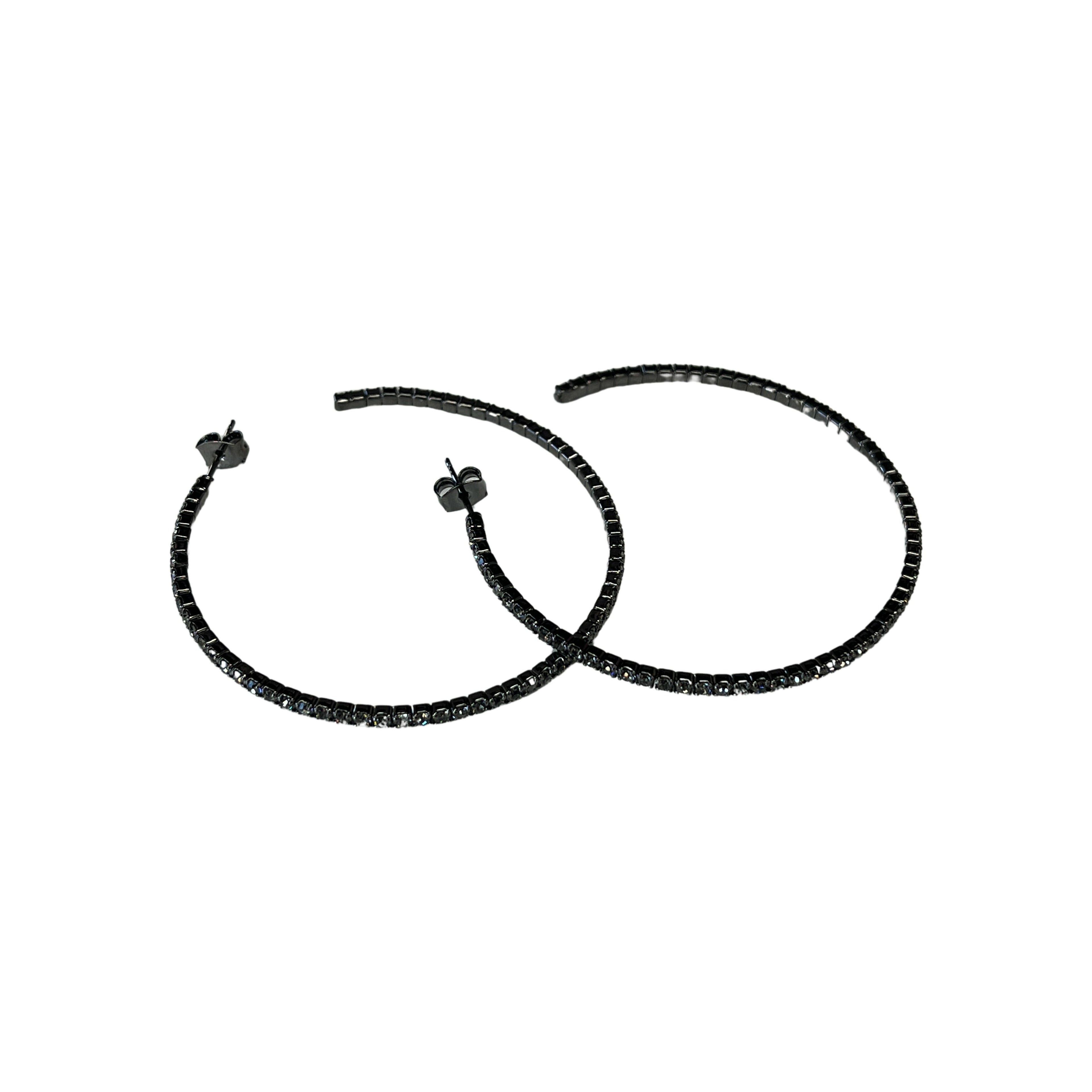 Crystal Large Hoop - Closet Space