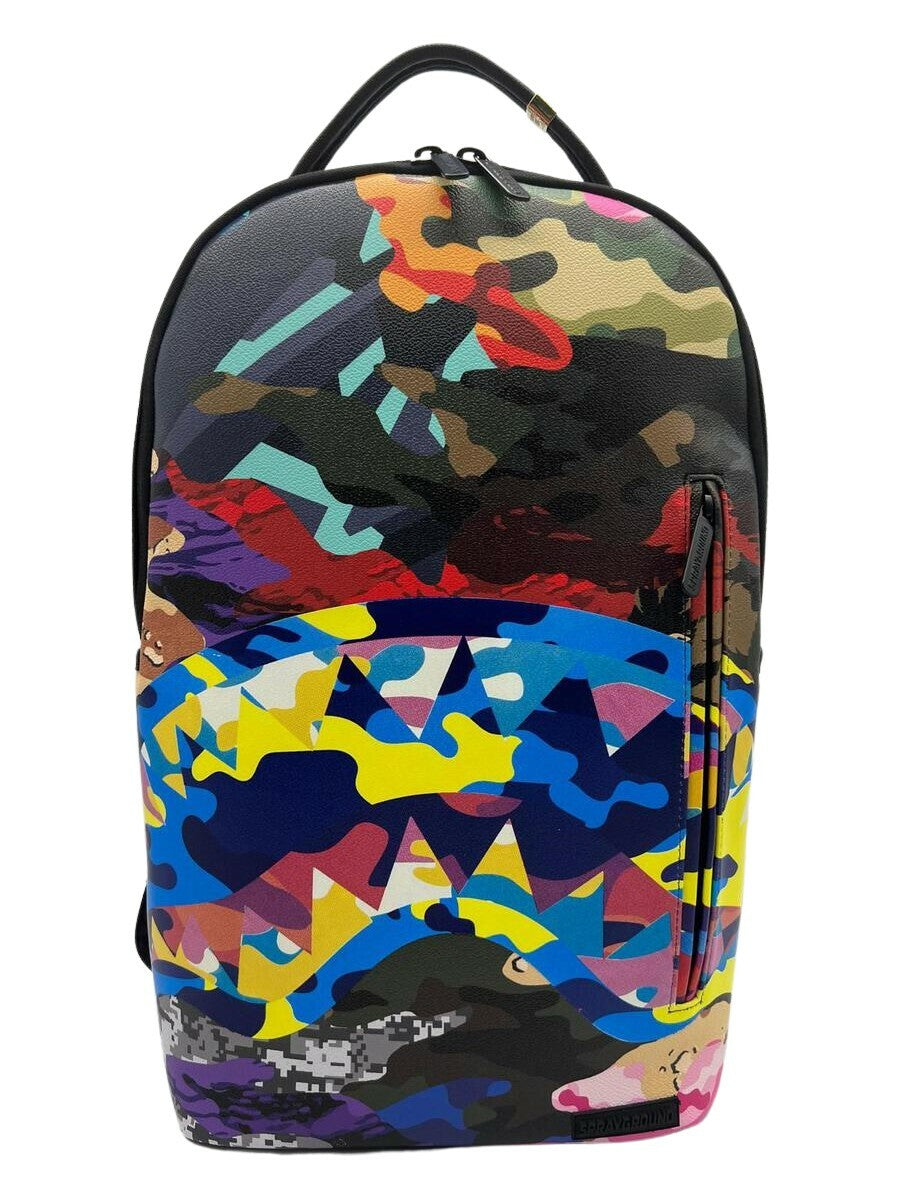 SPRAYGROUND - Sliced And Diced Camo Backpack