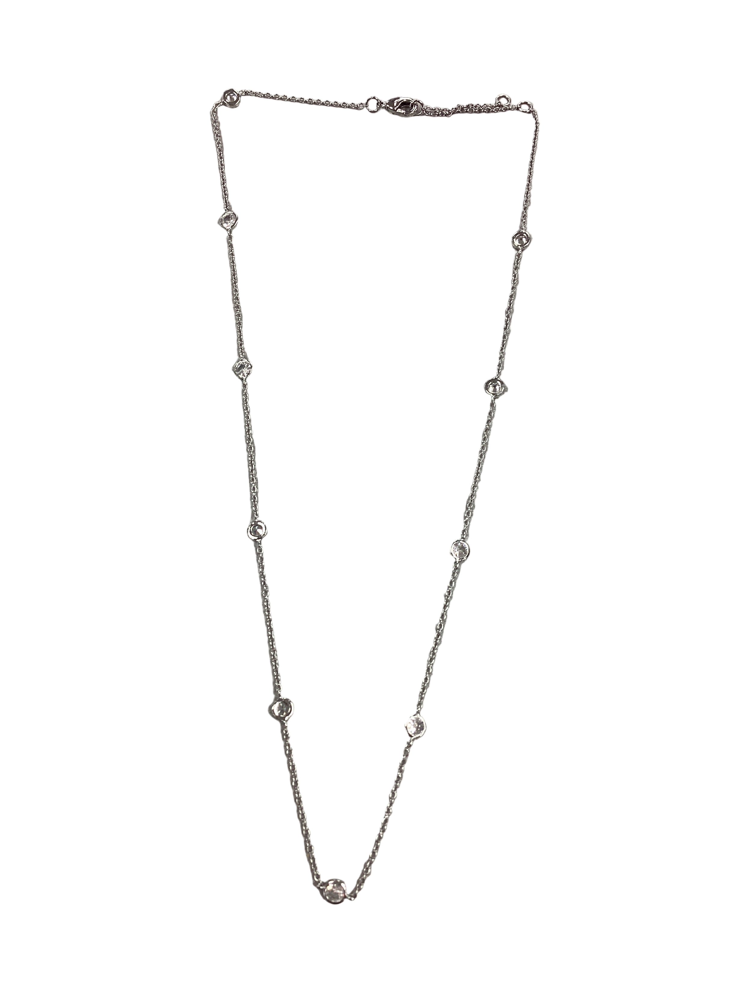 Round Crystal Accents Necklace