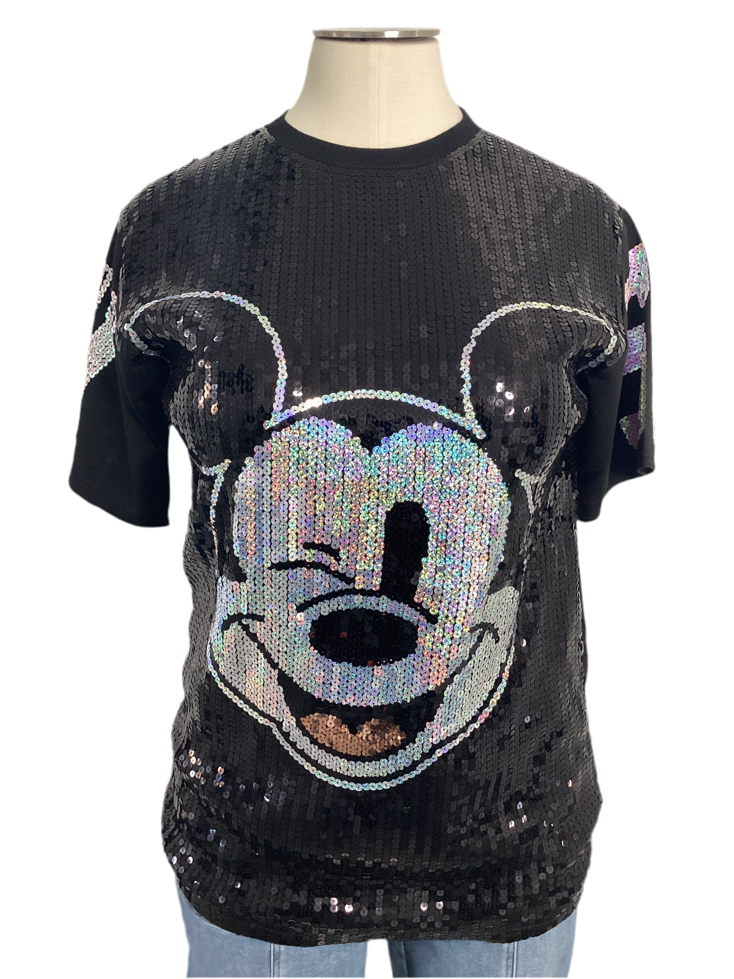 Mickey Sequin Oversized T-Shirt