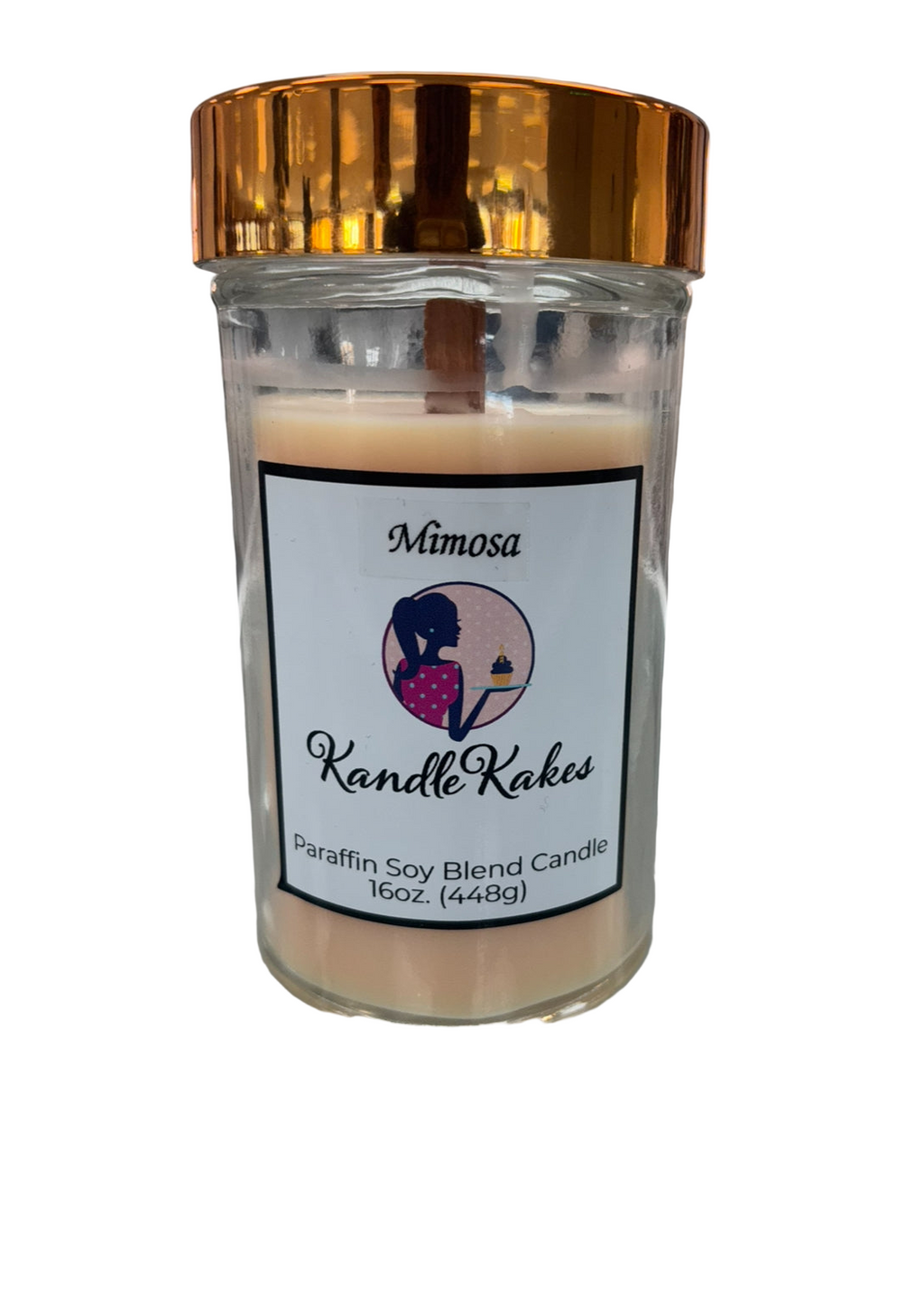 Mimosa Tall Soy Candle