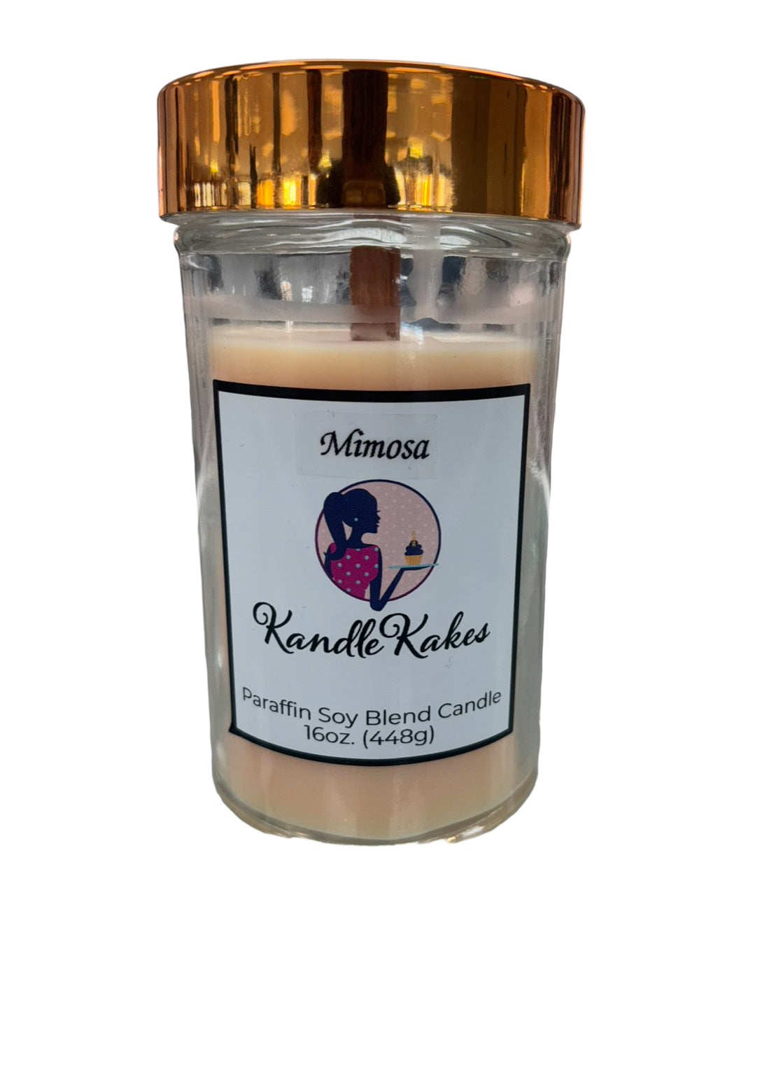 Mimosa Tall Soy Candle