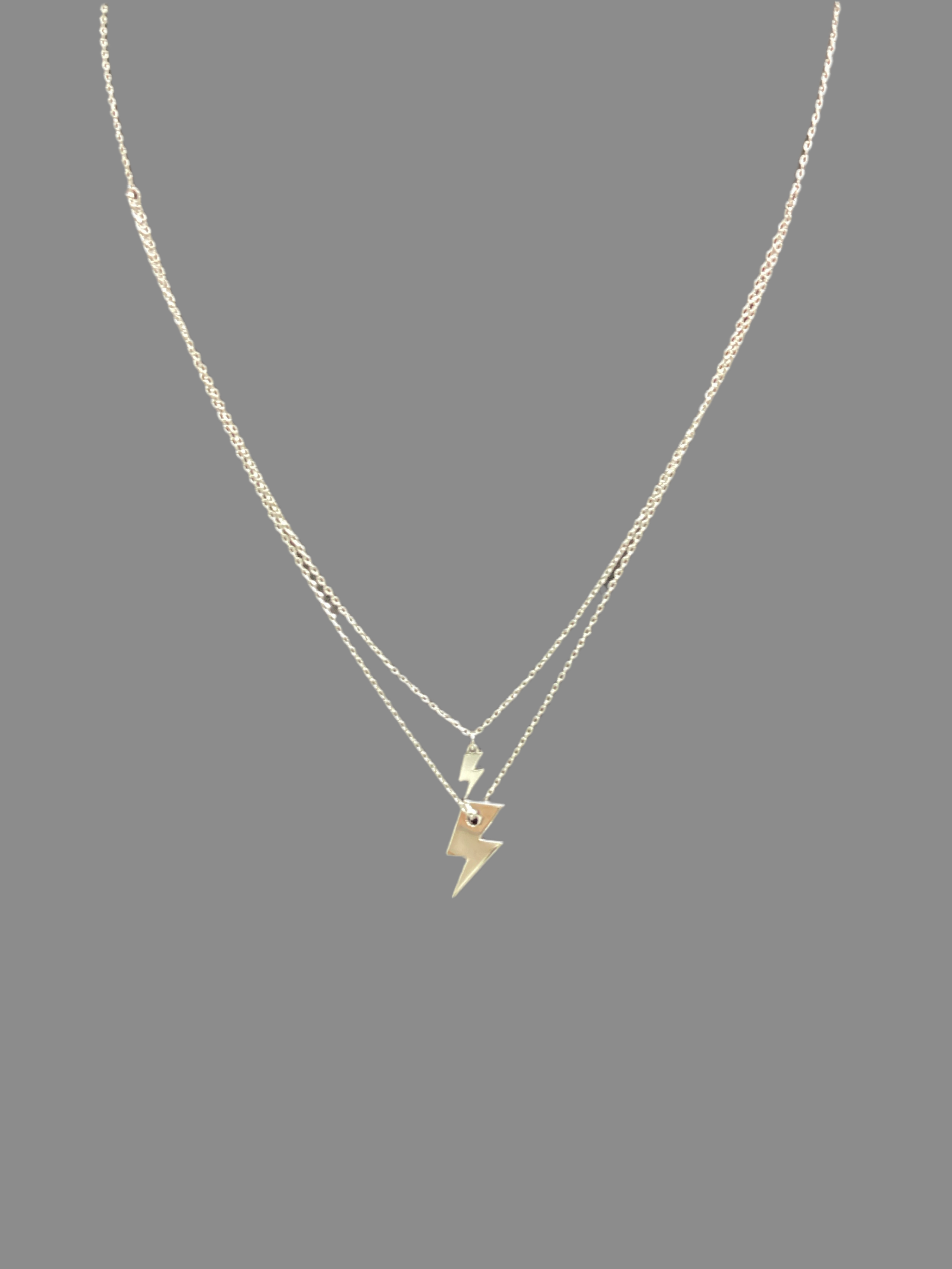 Double Layer Lightning Necklace