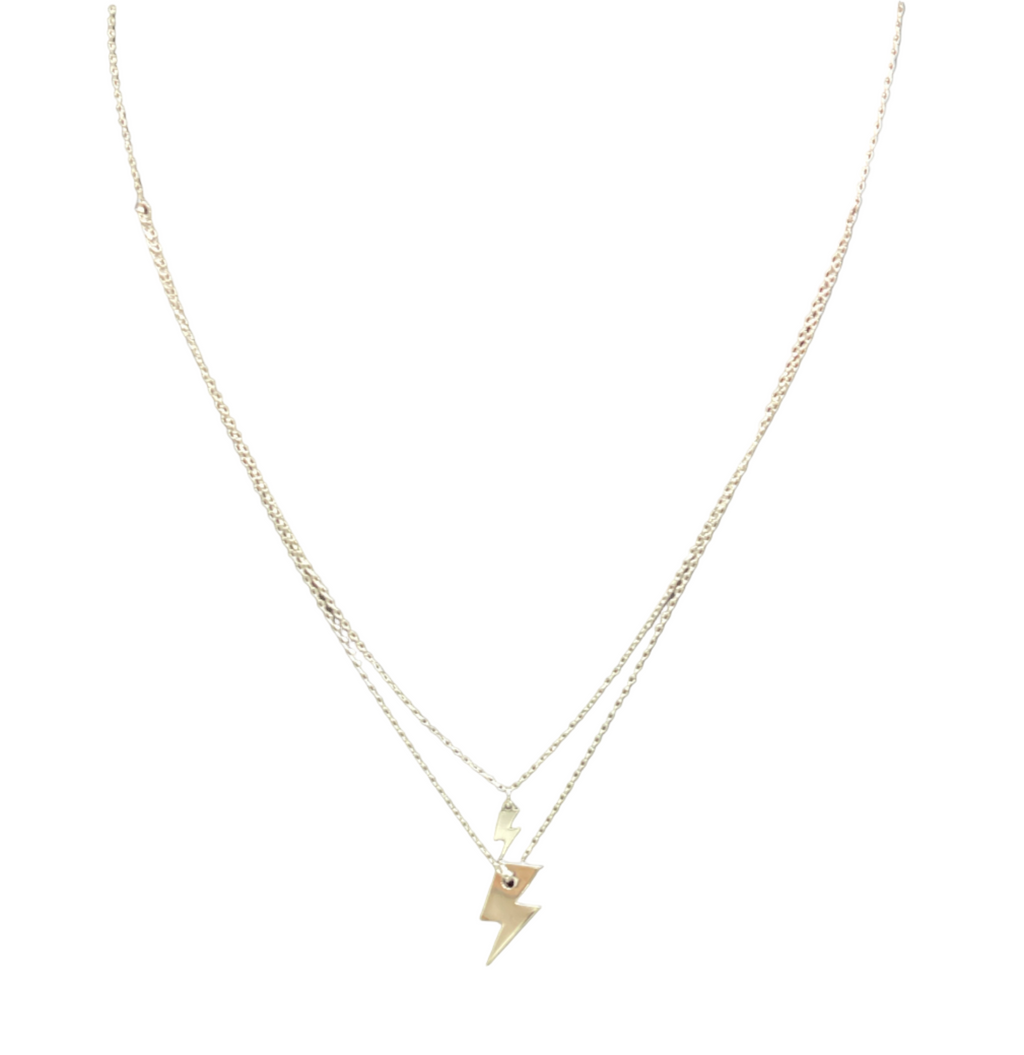 Double Layer Lightning Necklace