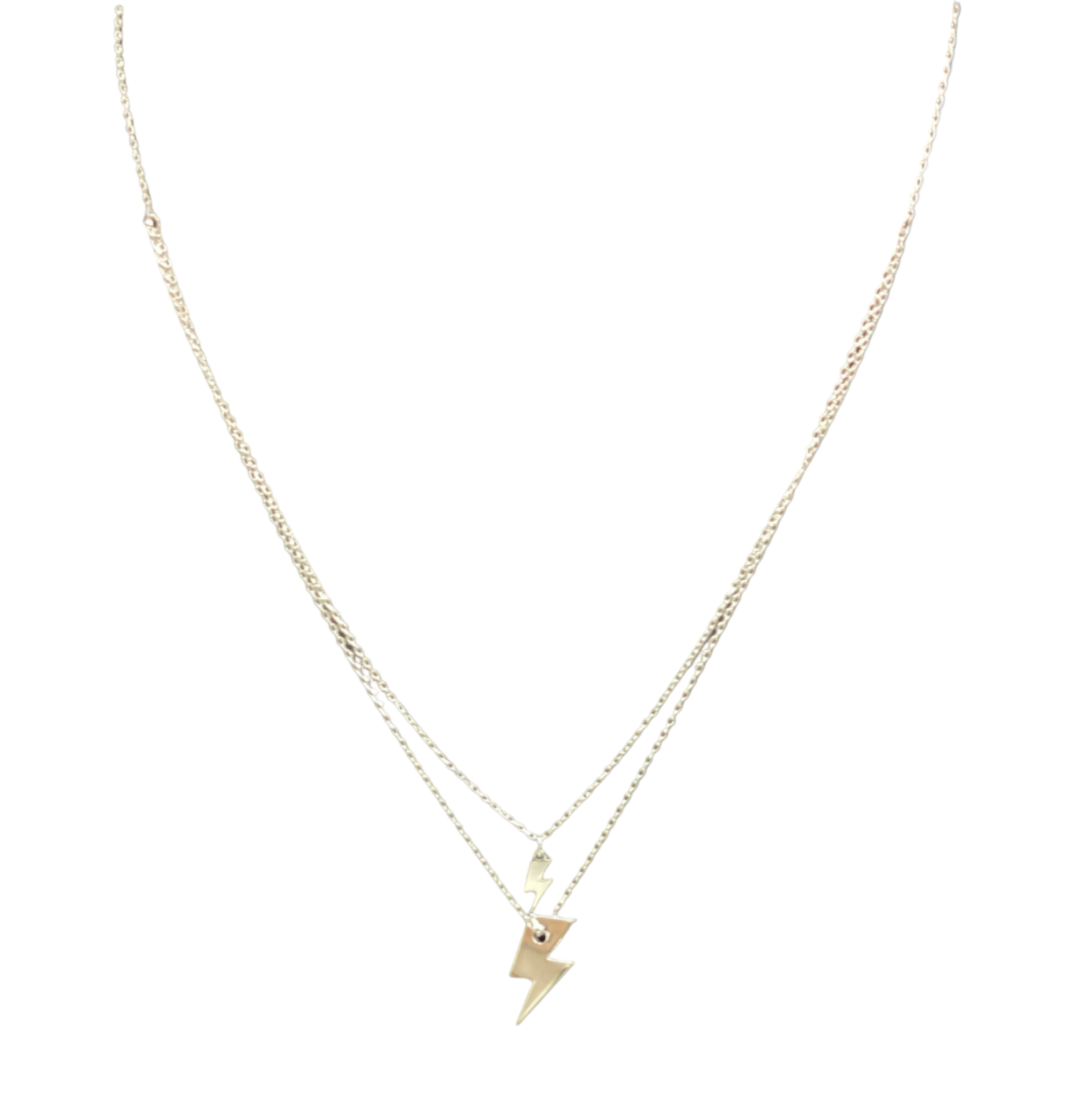 Double Layer Lightning Necklace