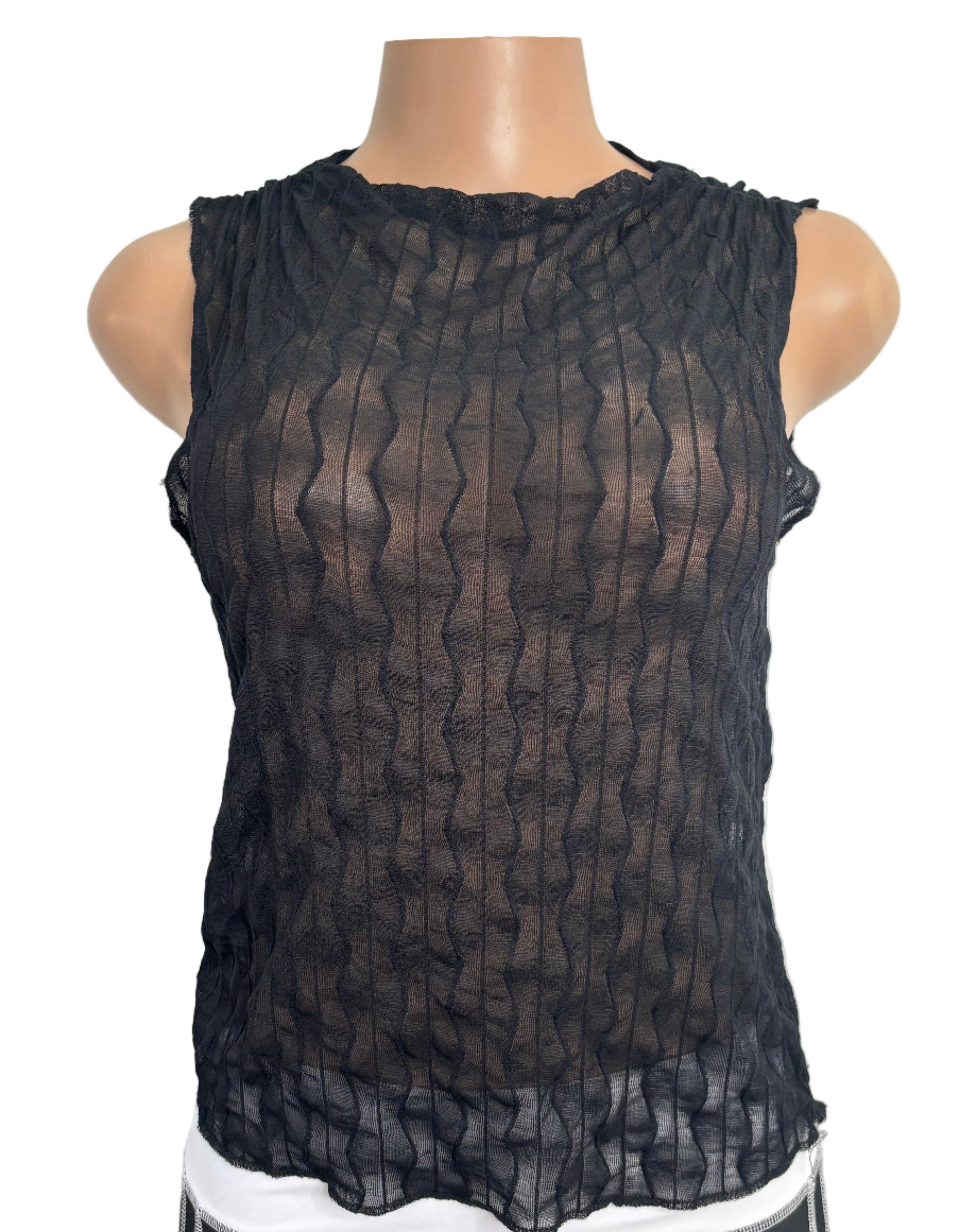 Sheer Lace Tank Top