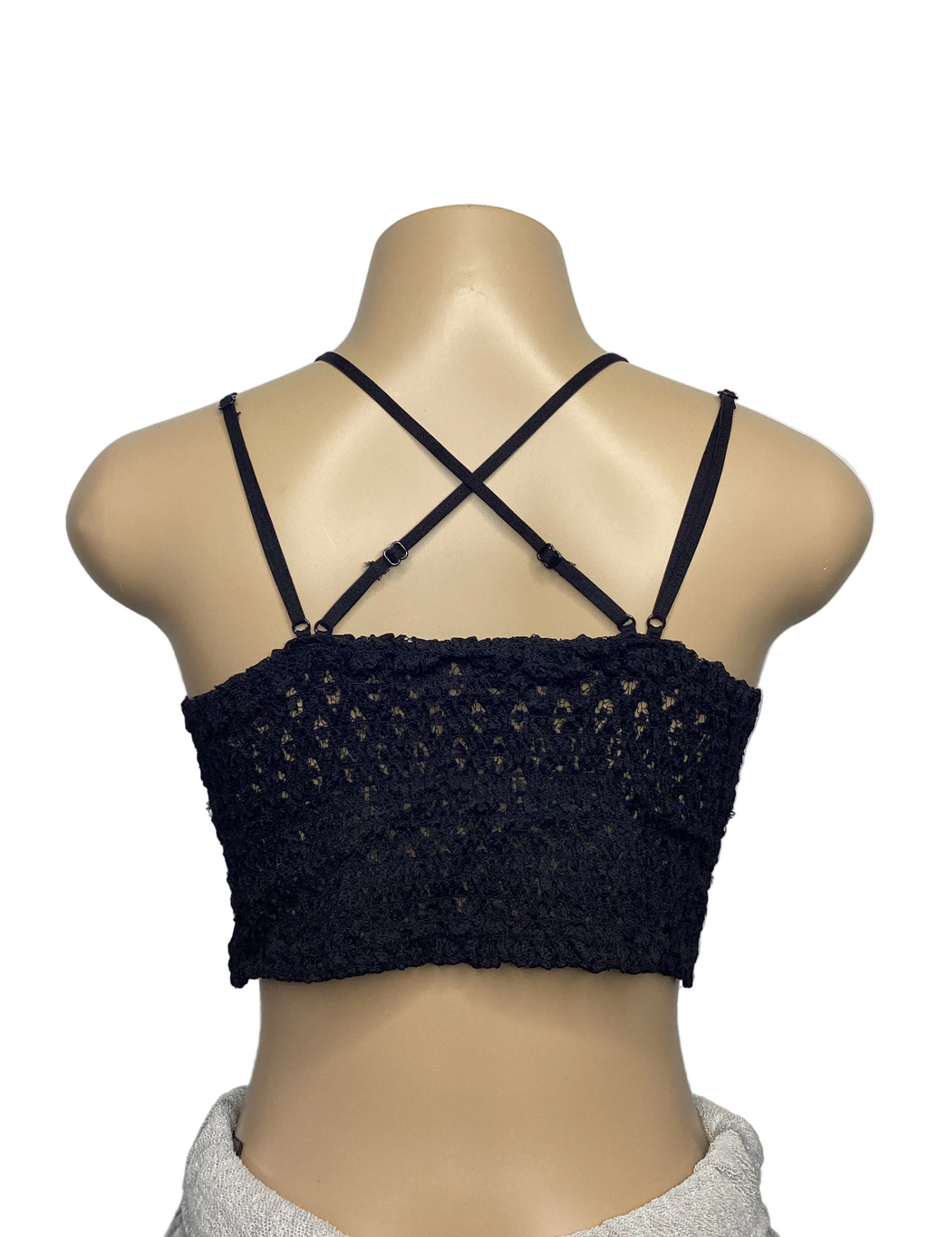 Curvy - Scalloped Lace Cami Bralette