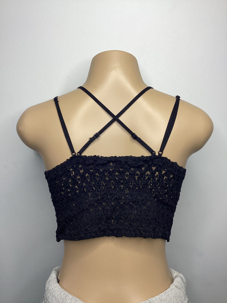 Curvy - Scalloped Lace Cami Bralette - Closet Space