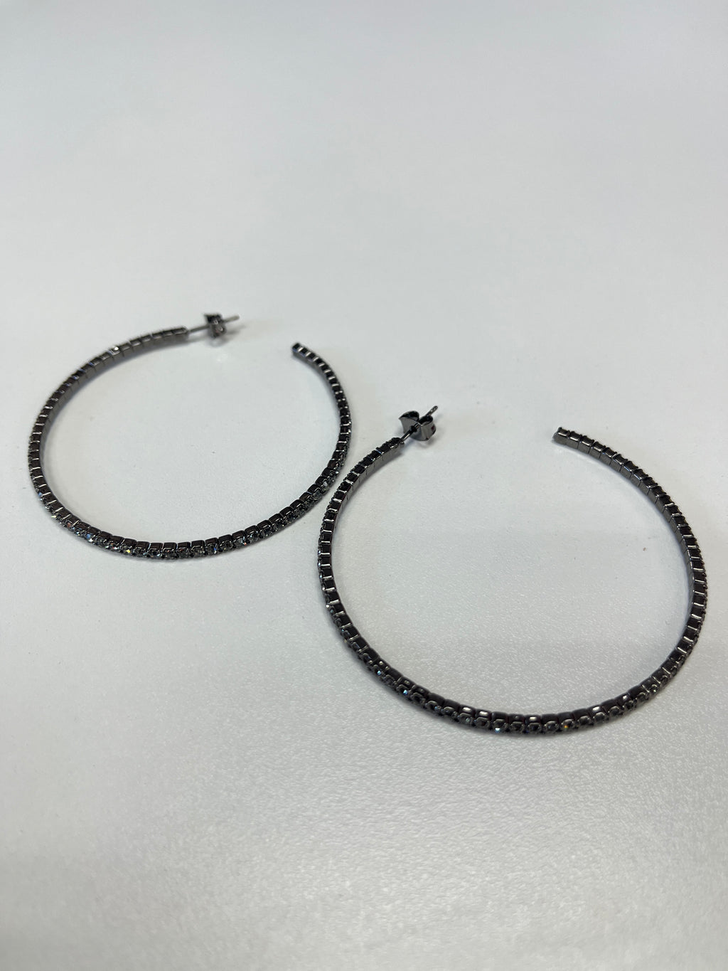 Crystal Large Hoop - Closet Space