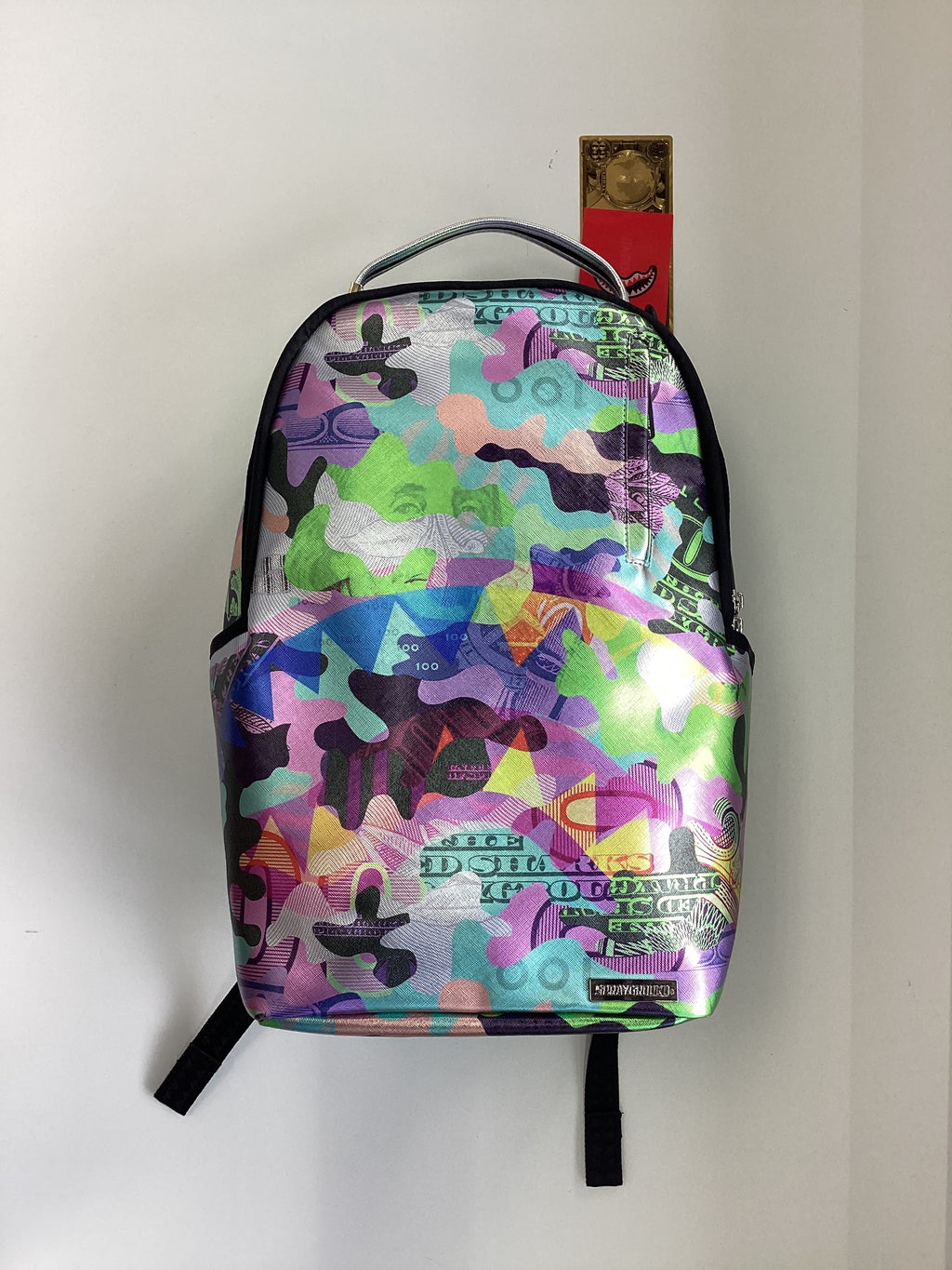 SPRAYGROUND Neon Camo Money DLXSV Backpack - Closet Space