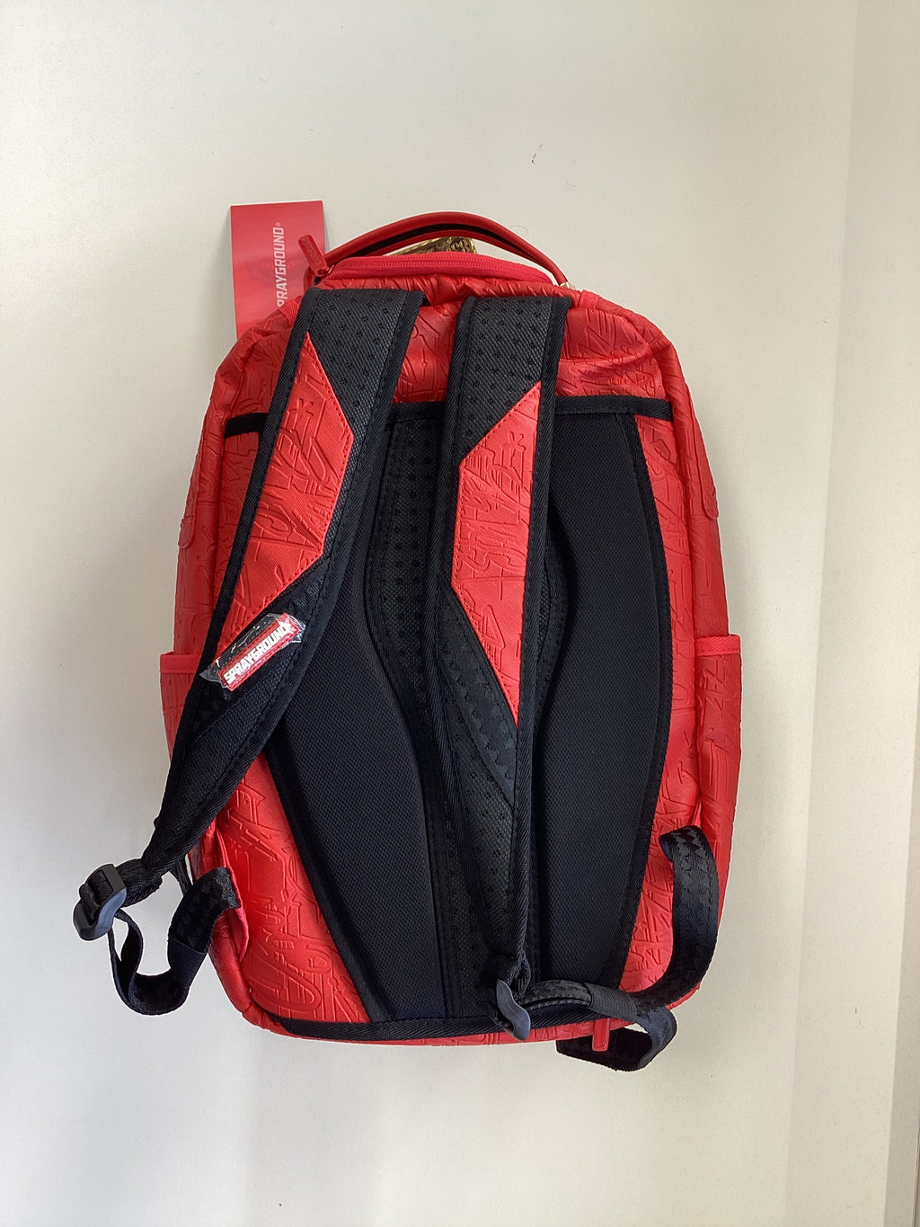 SPRAYGROUND Red Scribble DLXSV Backpack - Closet Space