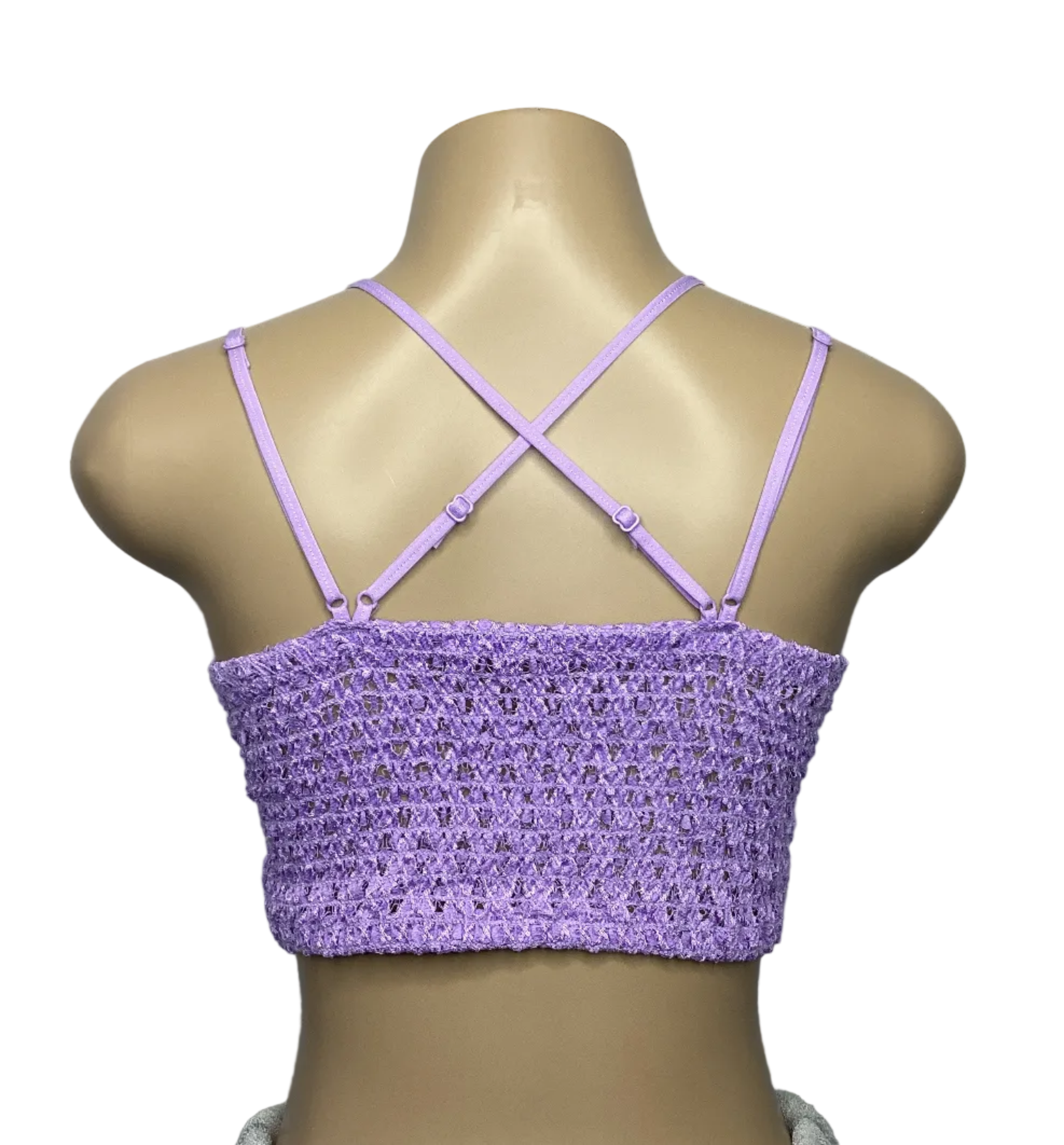 Curvy - Scalloped Lace Cami Bralette