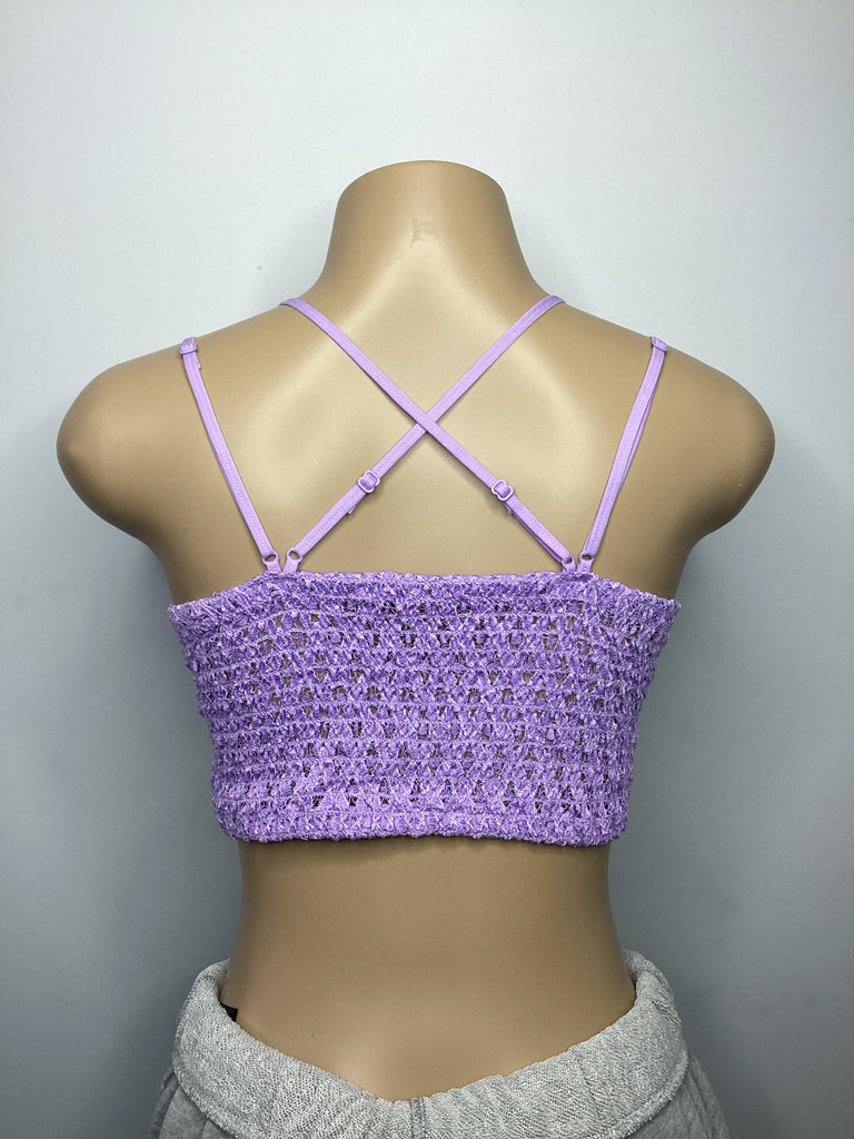 Curvy - Scalloped Lace Cami Bralette - Closet Space