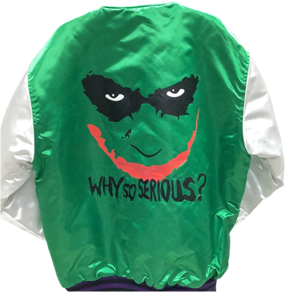 The Joker Bomber Varsity Jacket