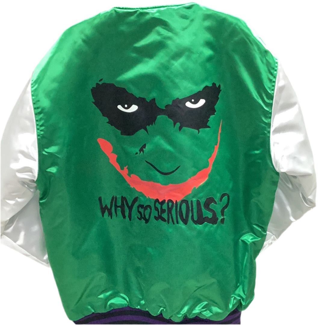 The Joker Bomber Varsity Jacket