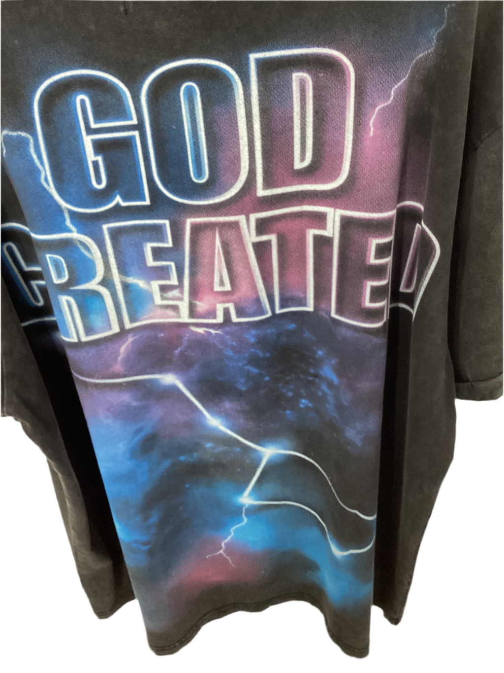 God Created Washed Tee