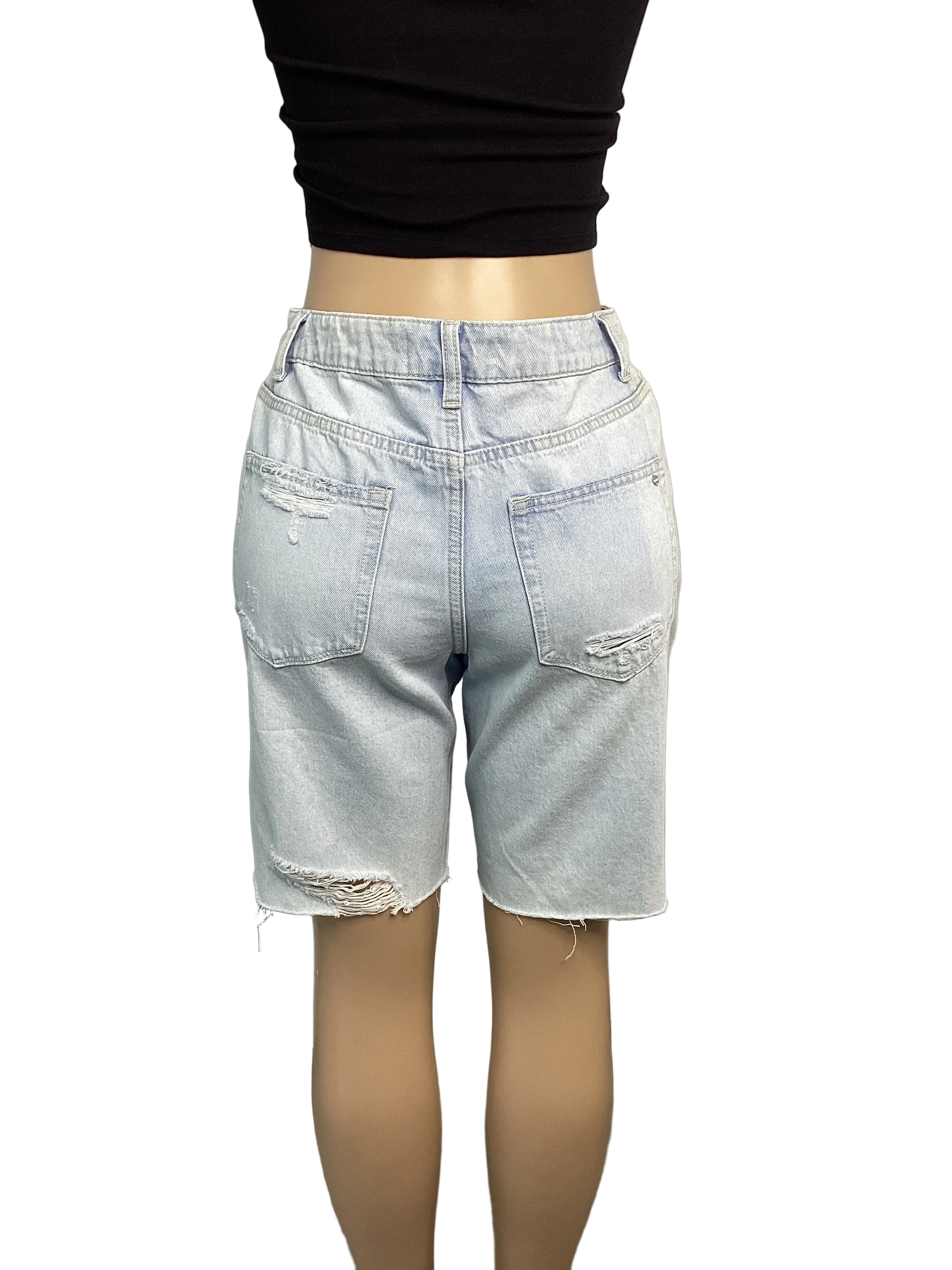 Rigid Bermuda Shorts