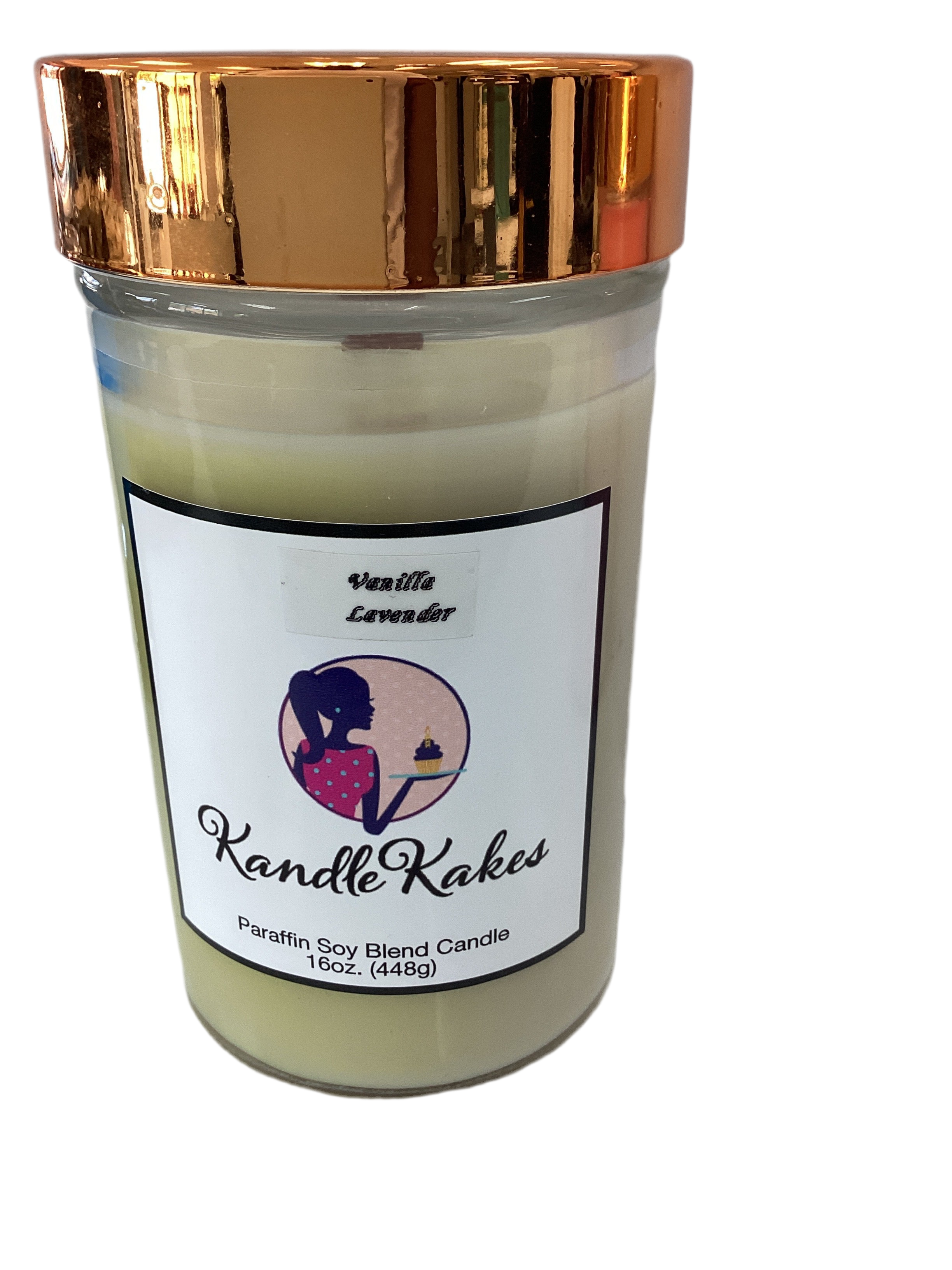 Vanilla Lavander Tall Soy Candle