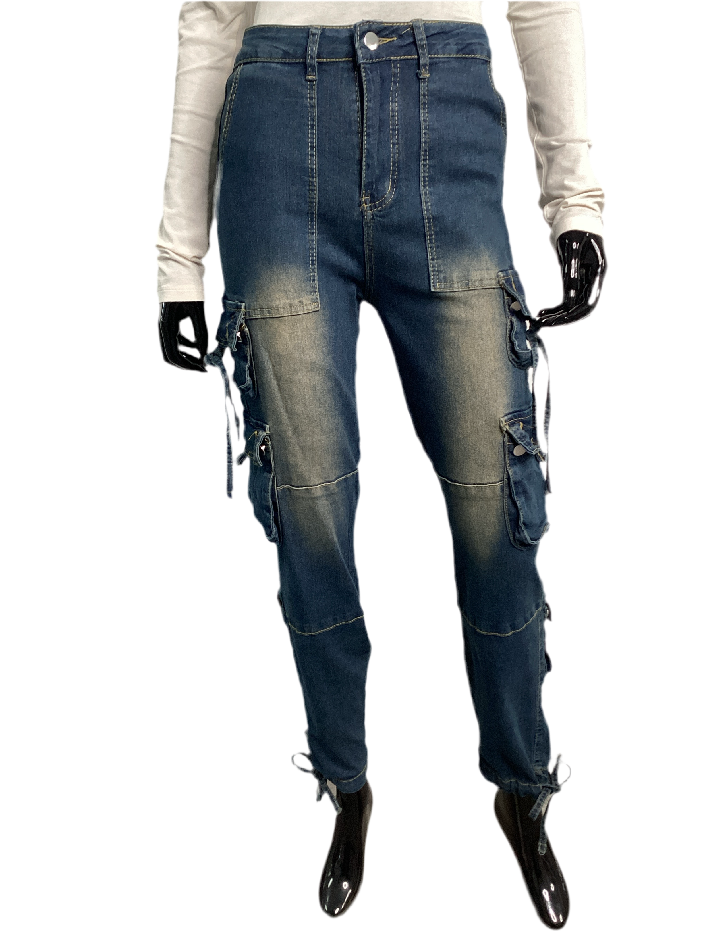 Cargo Skinny Jeans