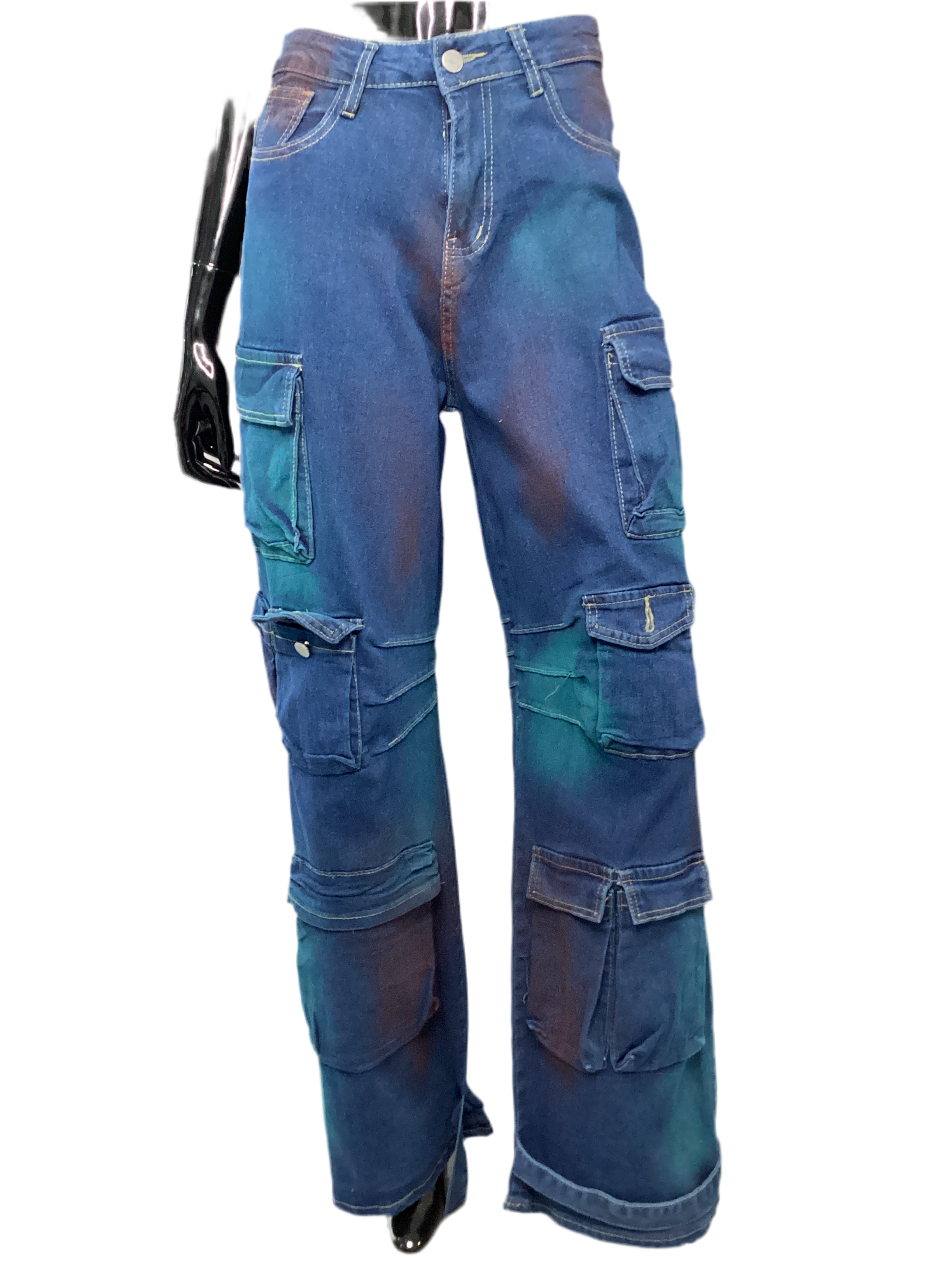 Trendy Multi Color Cargo Pants