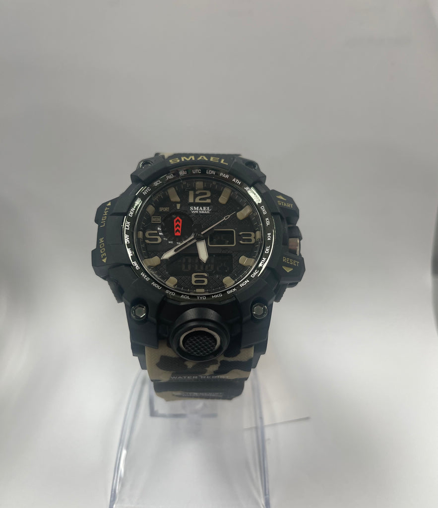 Military Camouflage Print Watch - Closet Space