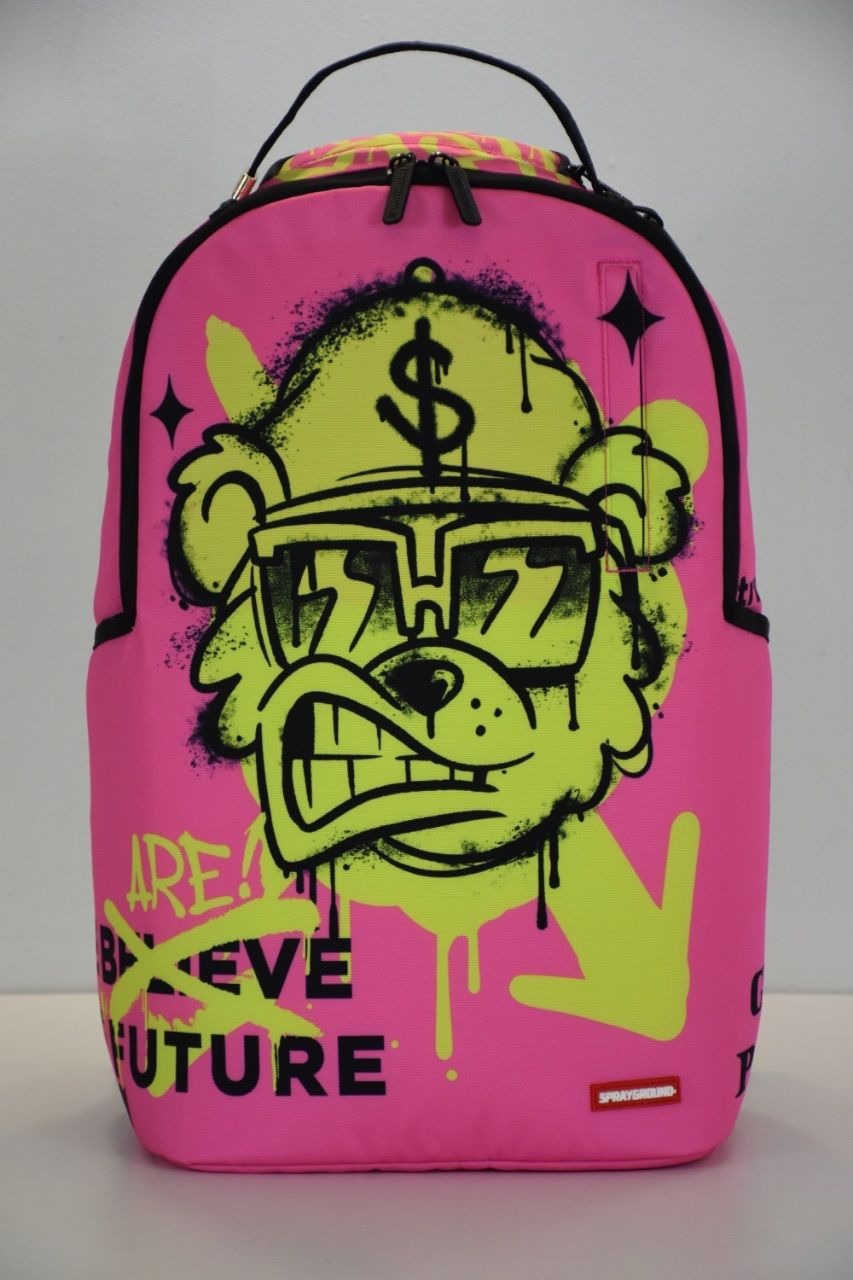 SPRAYGROUND - Money Bear Graffiti DLXR Backpack