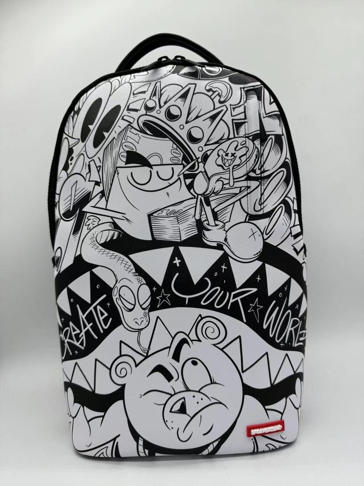 SPRAYGROUND - Heavy Sharkmouth Doodle DLXSV Backpack