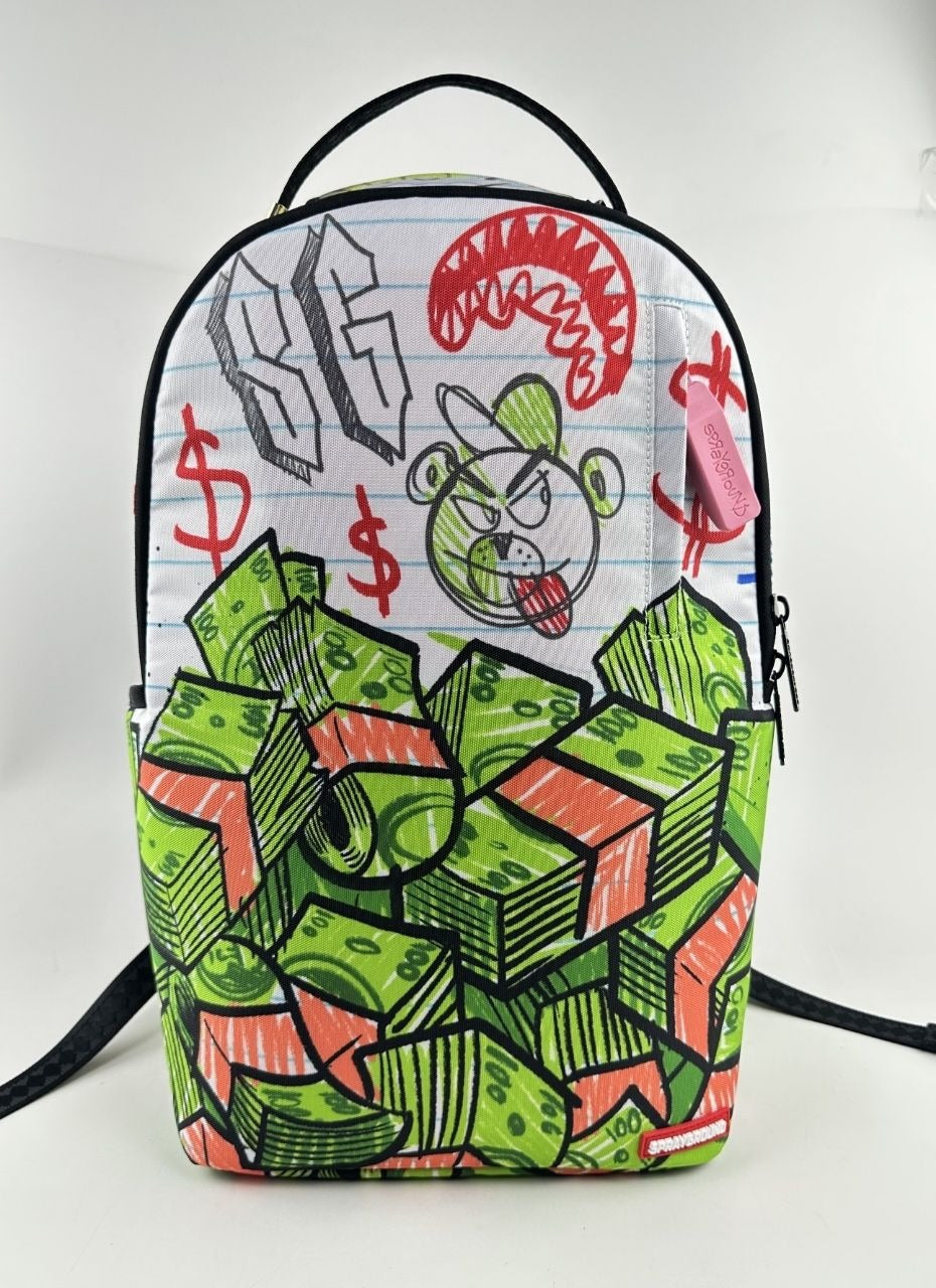 SPRAYGROUND - Scribble Money DLXR Backpack