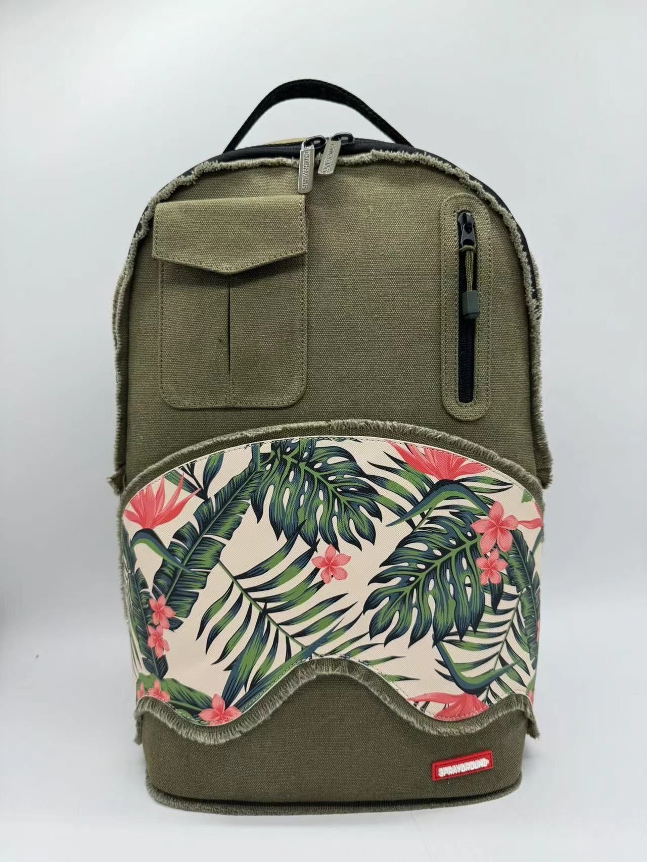 SPRAYGROUND - Tropical Oasis DLX Tactical Backpack