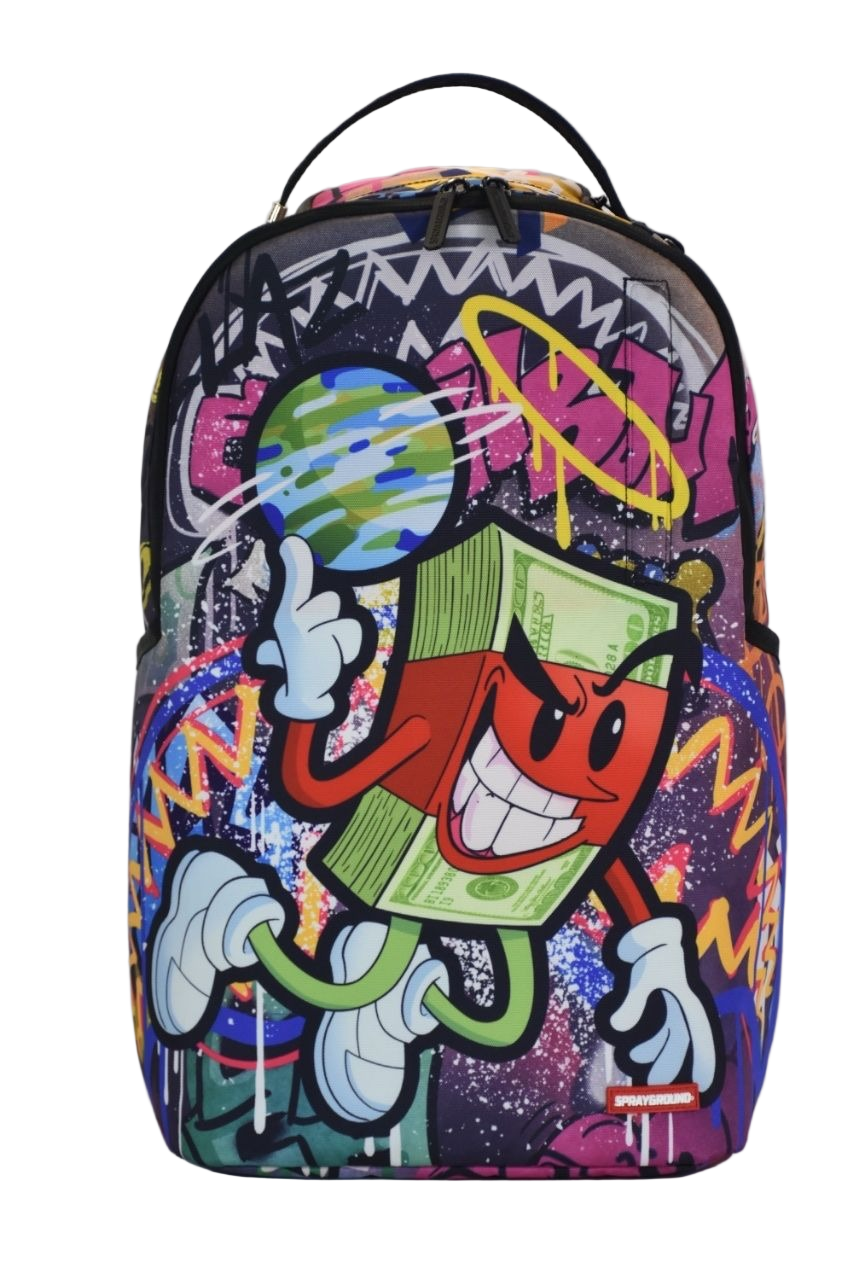 SPRAYGROUND - Money Makes The World Go Round DLXV Backpack