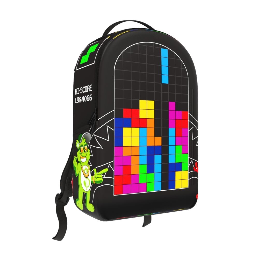 SPRAYGROUND - Money Bears And Tetris Backpack