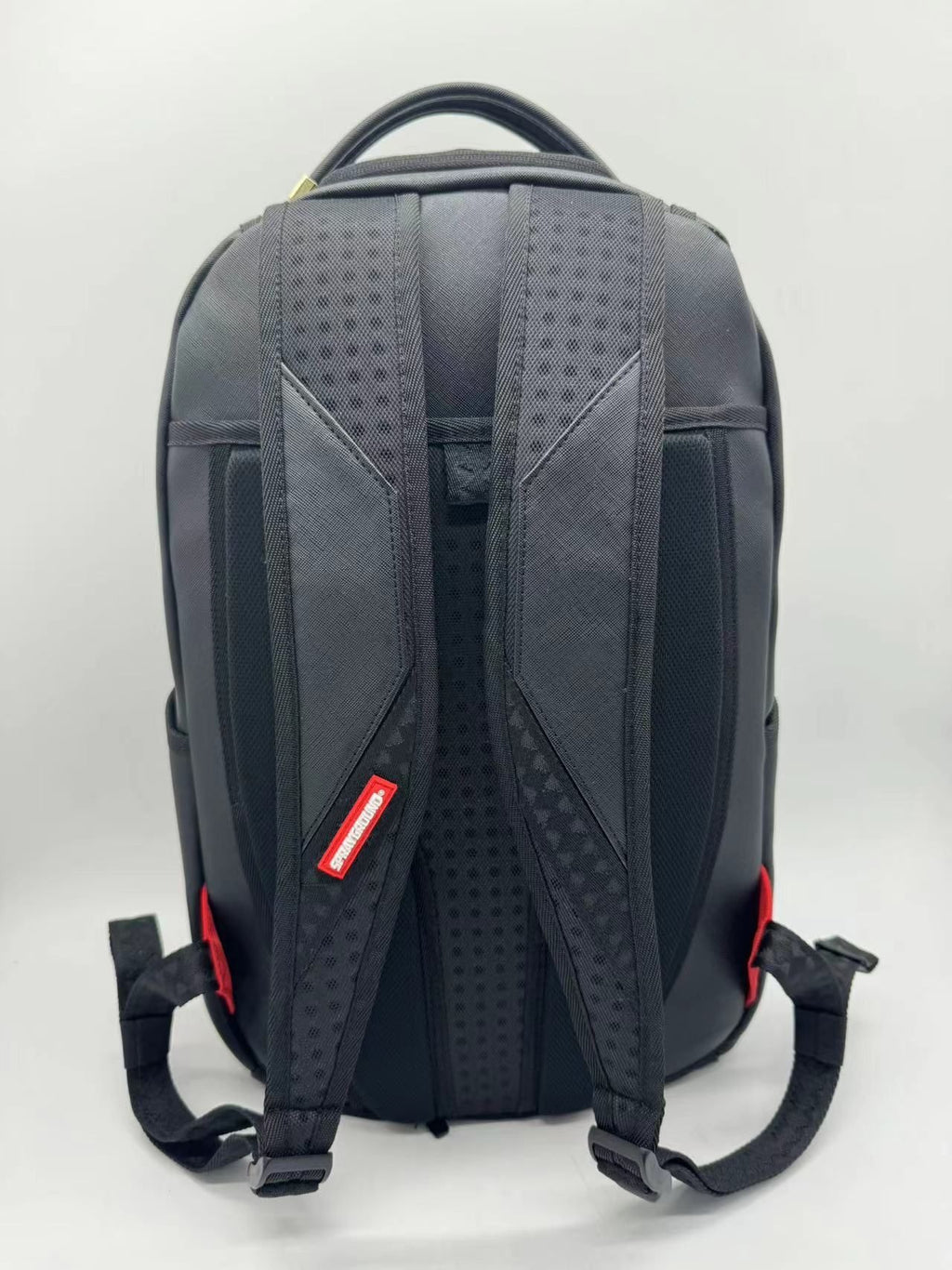 SPRAYGROUND - Black Removable Eyes DLXSV Backpack